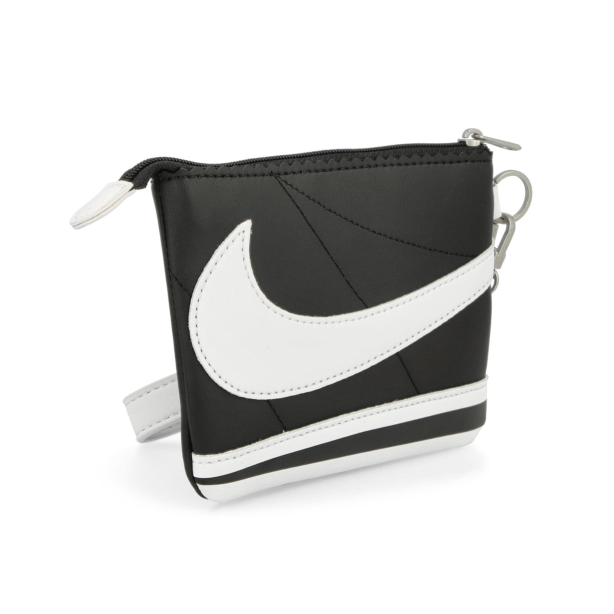 Nike Icon Cortez Wristlet Black / Black / White Wallets & Cases Close-up | Overkill