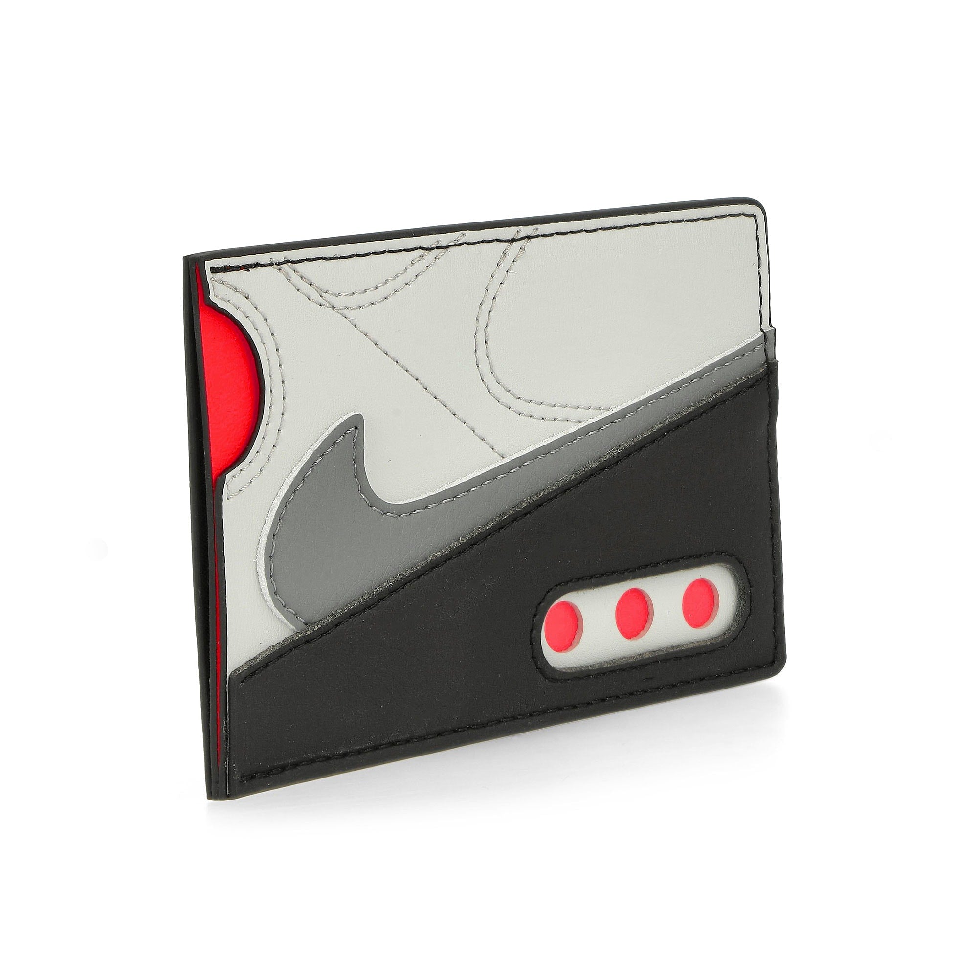 Nike Icon Air Max 90 Card Wallet Neutral Grey / Infrared / Cool Grey Wallets & Cases Close-up | Overkill