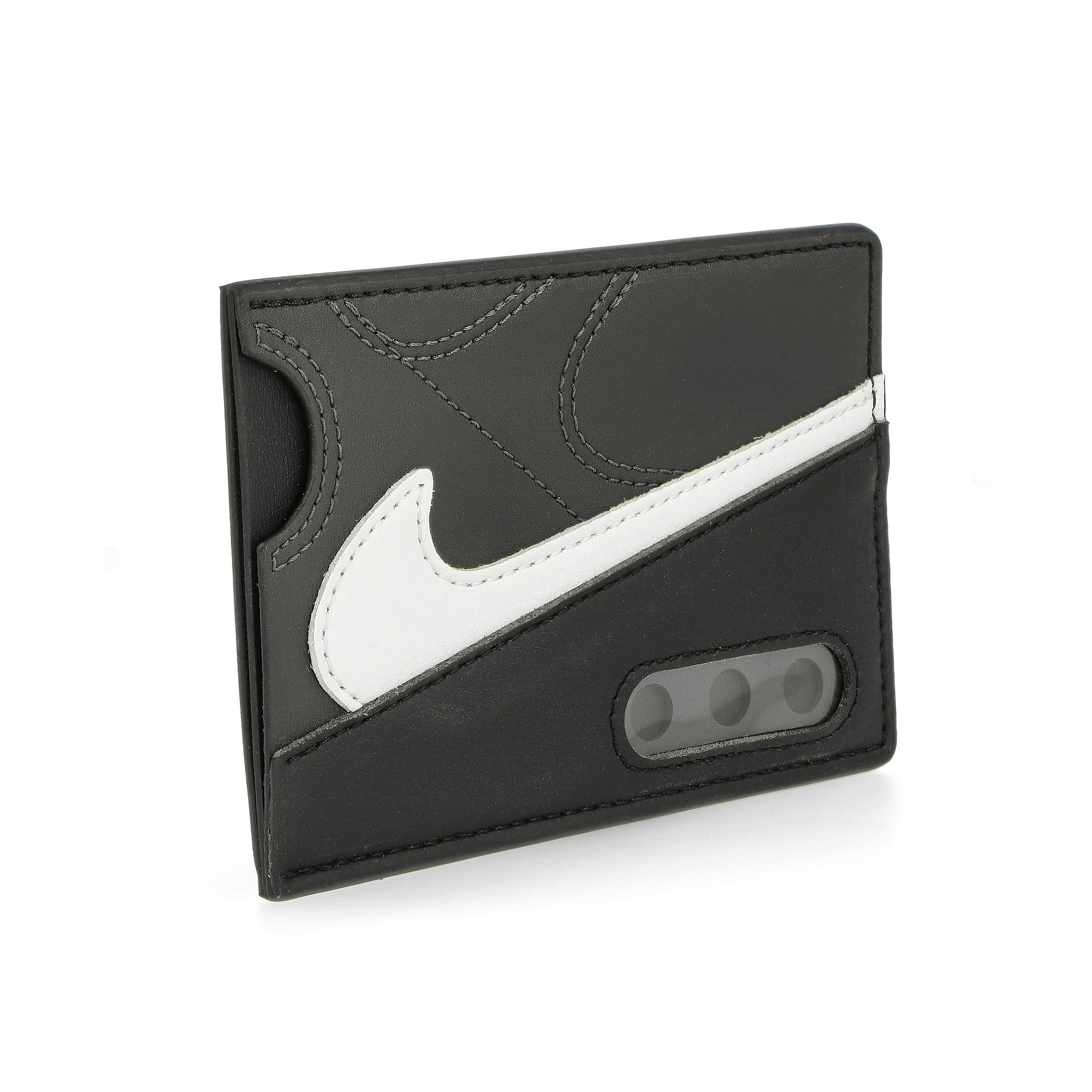 Nike Icon Air Max 90 Card Wallet Dark Smoke Grey / Black / White Wallets & Cases Close-up | Overkill