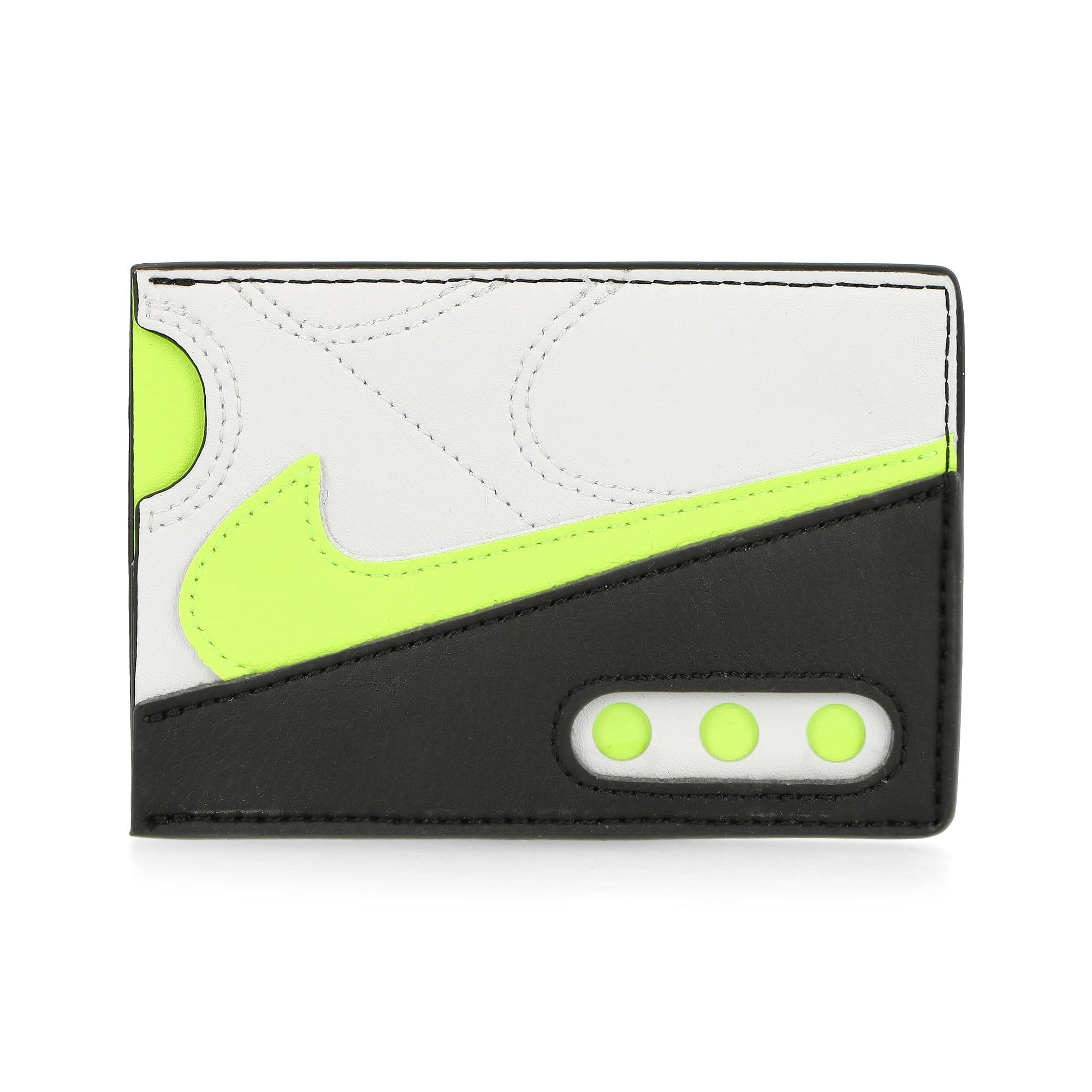 Nike Icon Air Max 90 Card Wallet White / Hot Lime / Hot Lime Wallets & Cases N.100.9740.152 | Overkill