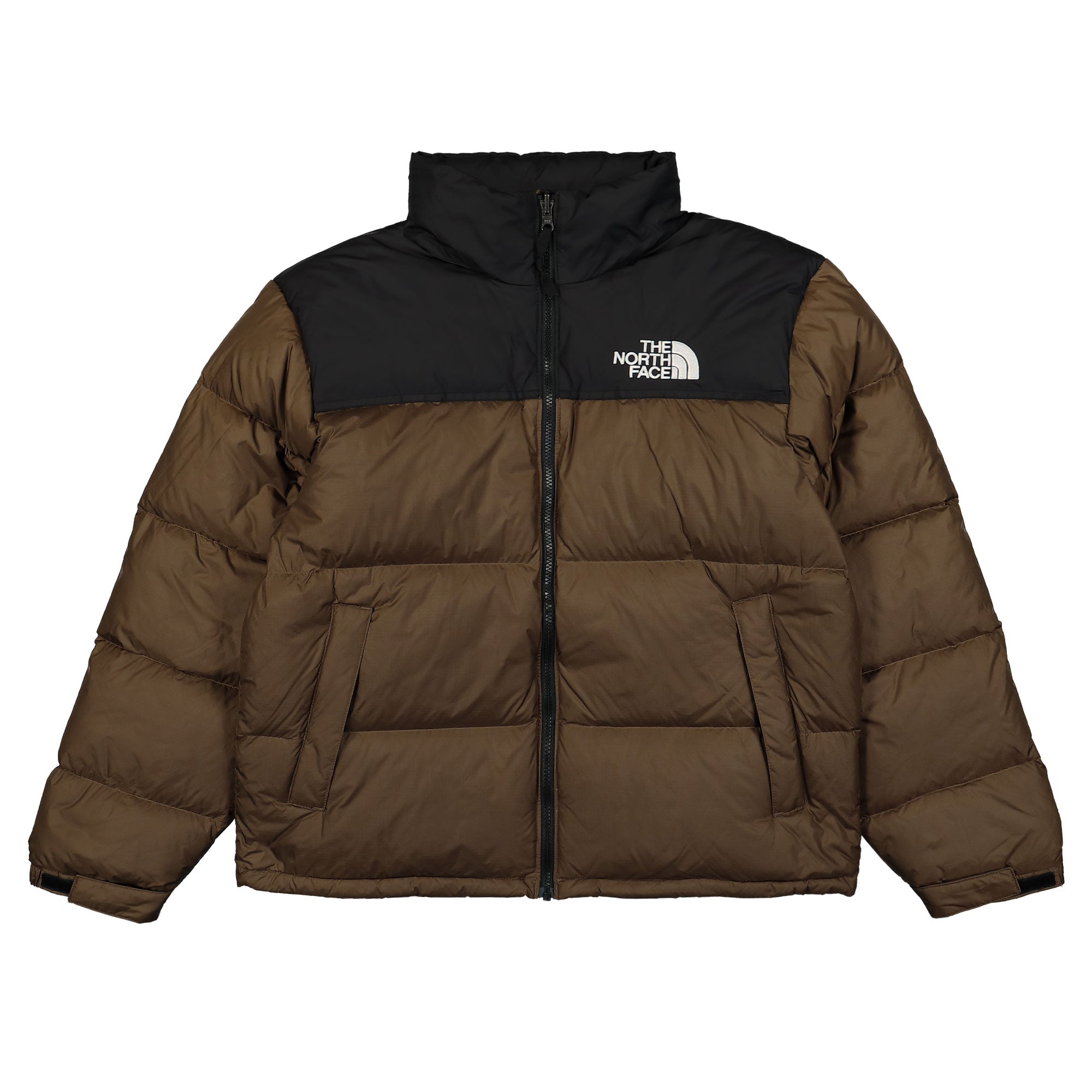 The North Face 1996 Retro Nuptse Jacket Smokey Brown / TNF Black Puffer Jackets NF0A3C8D5EX1 | Overkill
