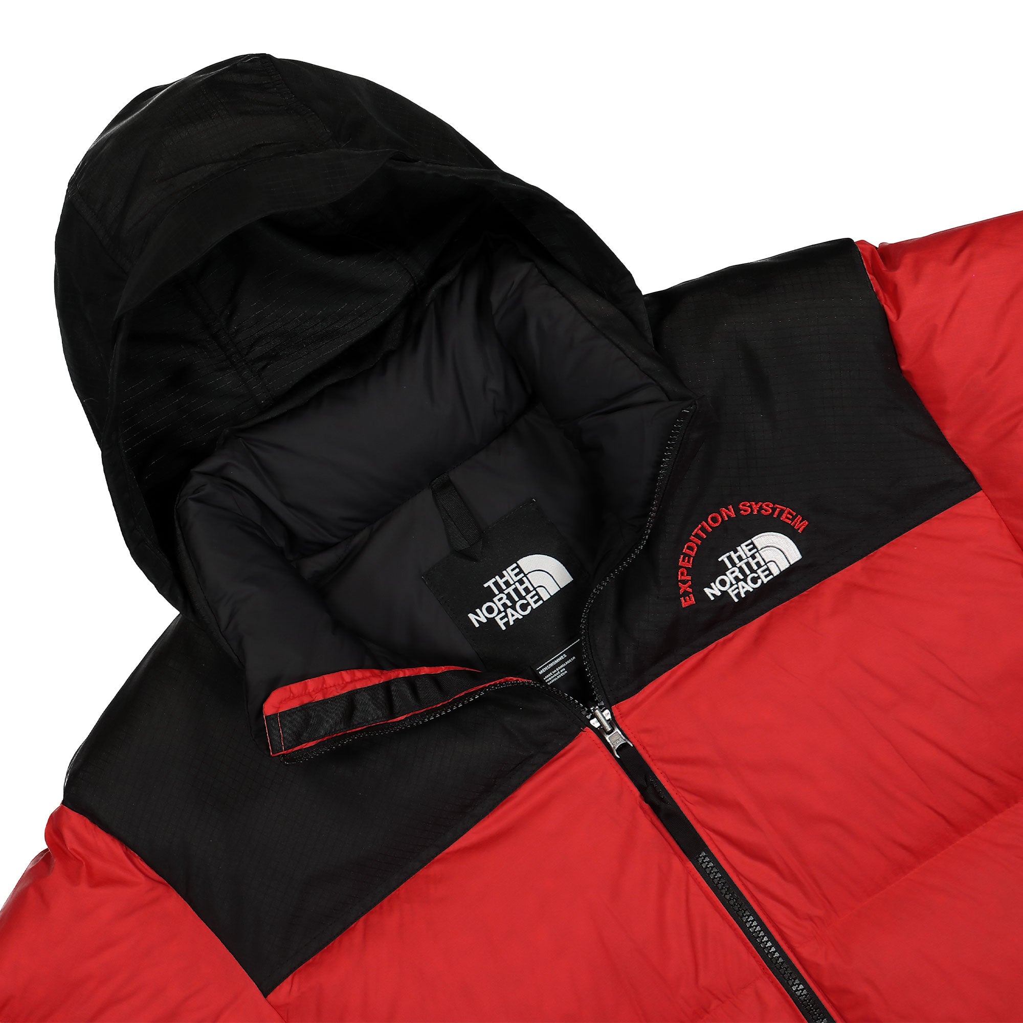 The North Face 1996 Retro Nuptse Jacket TNF Red / TNF Black Puffer Jackets Detailfoto | Overkill