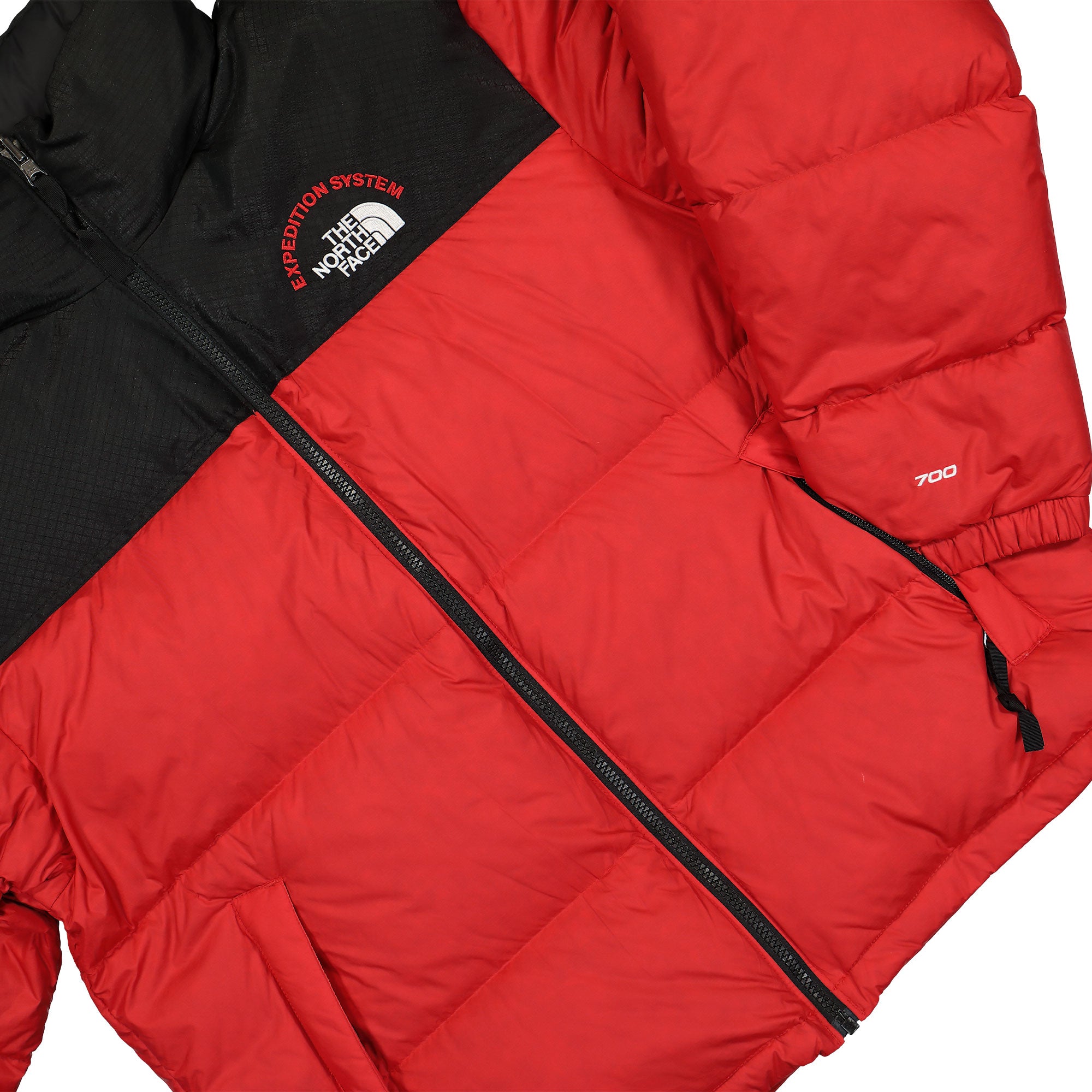 The North Face 1996 Retro Nuptse Jacket TNF Red / TNF Black Puffer Jackets Detail view 1 | Overkill