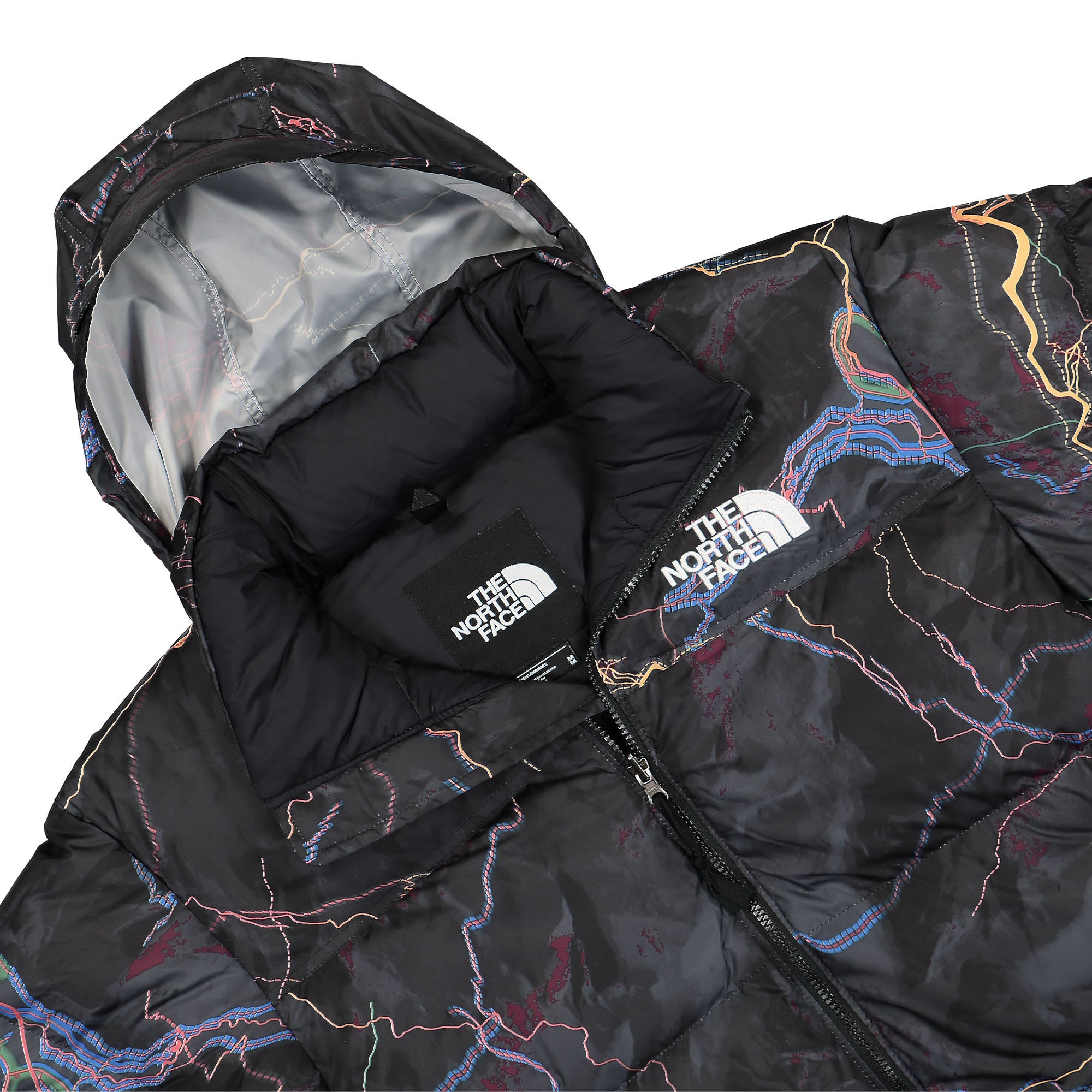 The North Face M 96 Retro Nuptse Jacket Black Jackets Close-up | Overkill