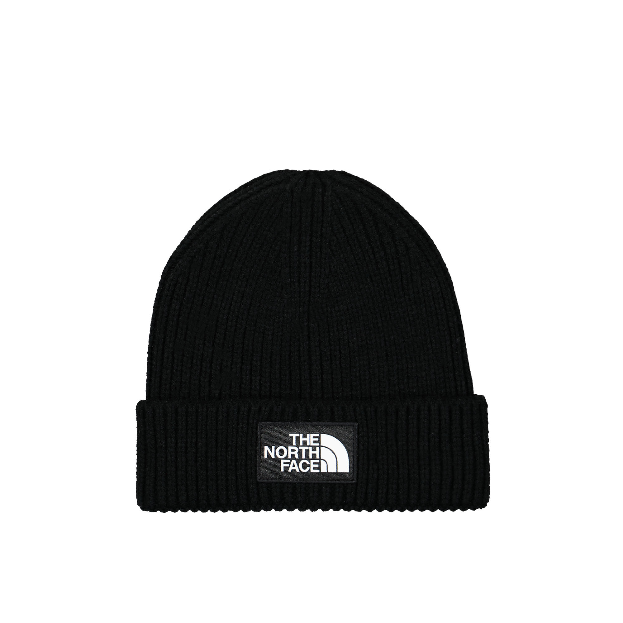 The North Face Logo Box Cuf Beanie TNF Black Beanies NF0A3FJXJK31 | Overkill