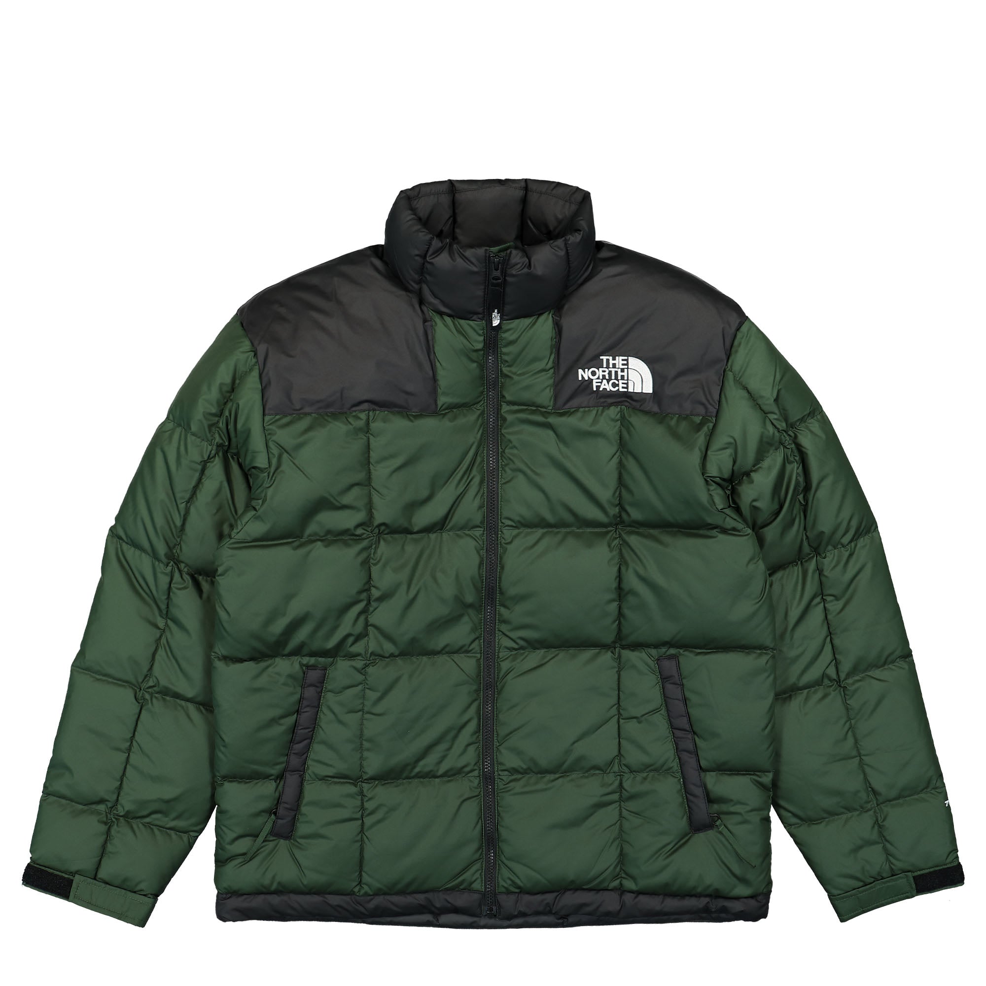 The North Face Lhotse Jacket Pine Needle / TNF Black Puffer Jackets NF0A3Y23KII | Overkill