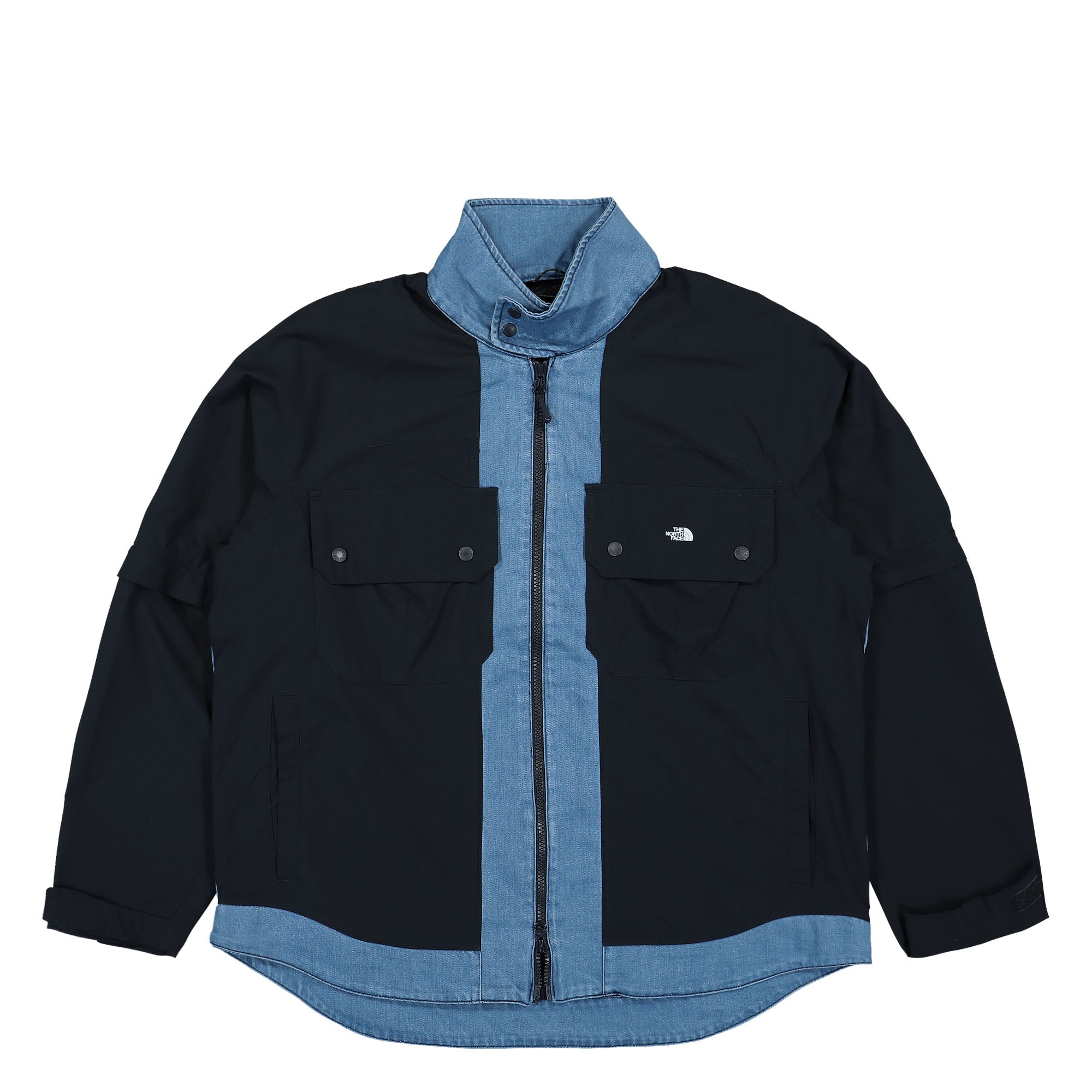 The North Face Denim Shirt Jacket - AP Light Indigo / Denim Wash Jackets NF0A83PGDF7 | Overkill