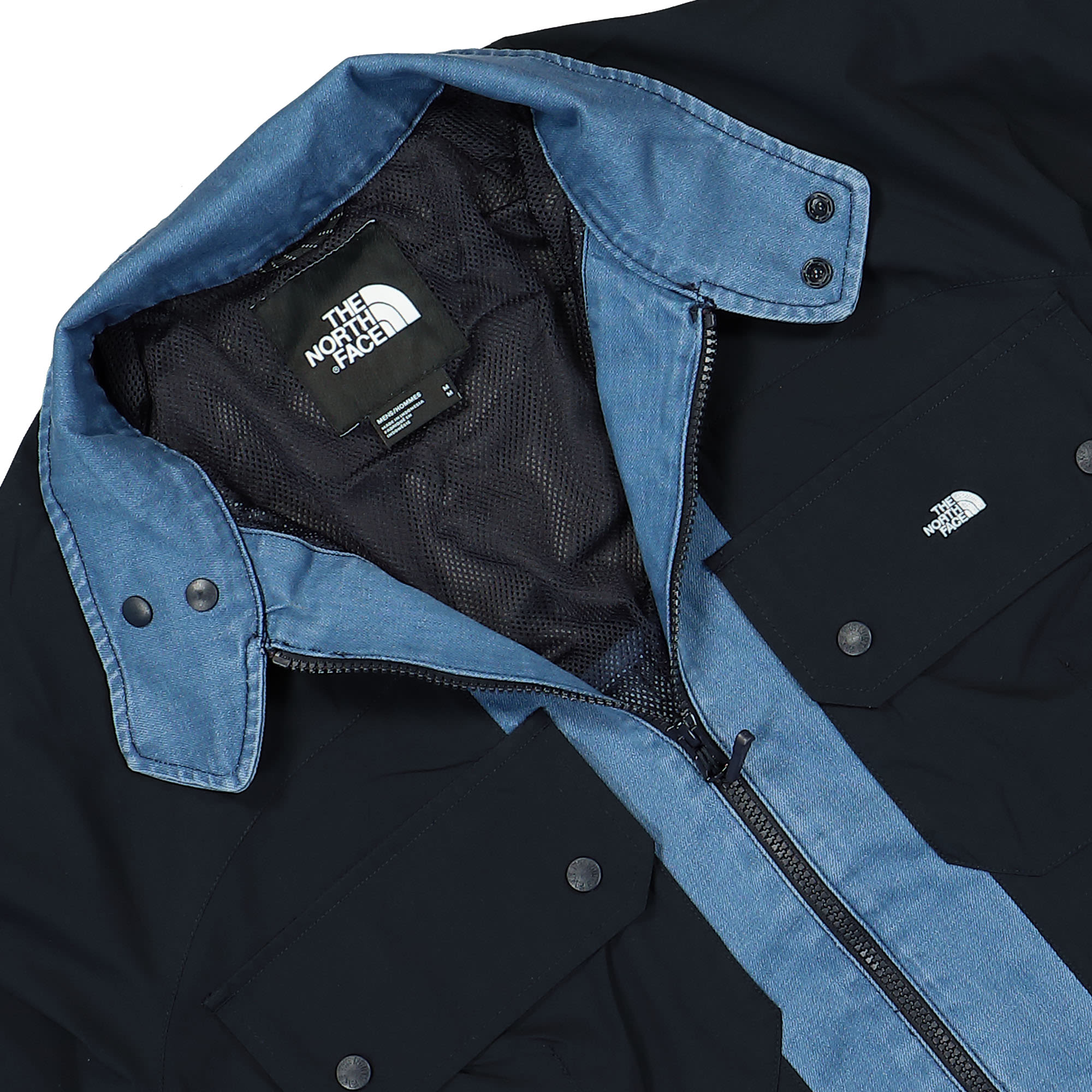 The North Face Denim Shirt Jacket - AP Light Indigo / Denim Wash Jackets Detailfoto | Overkill