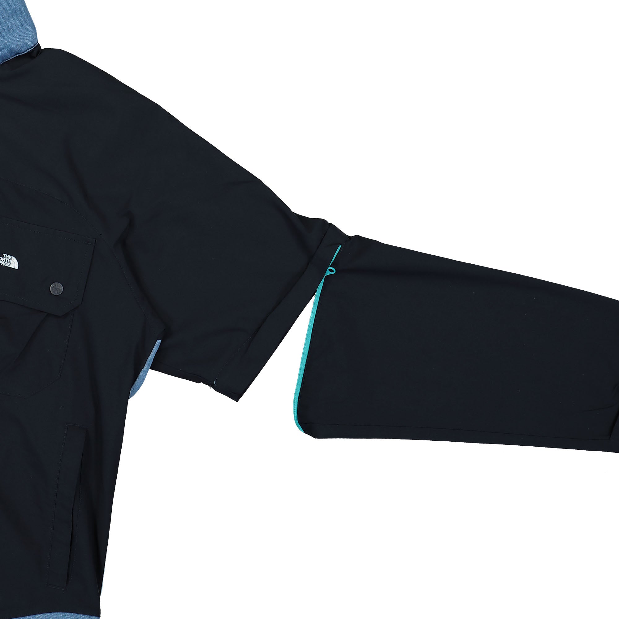 The North Face Denim Shirt Jacket - AP Light Indigo / Denim Wash Jackets Detail view 3 | Overkill