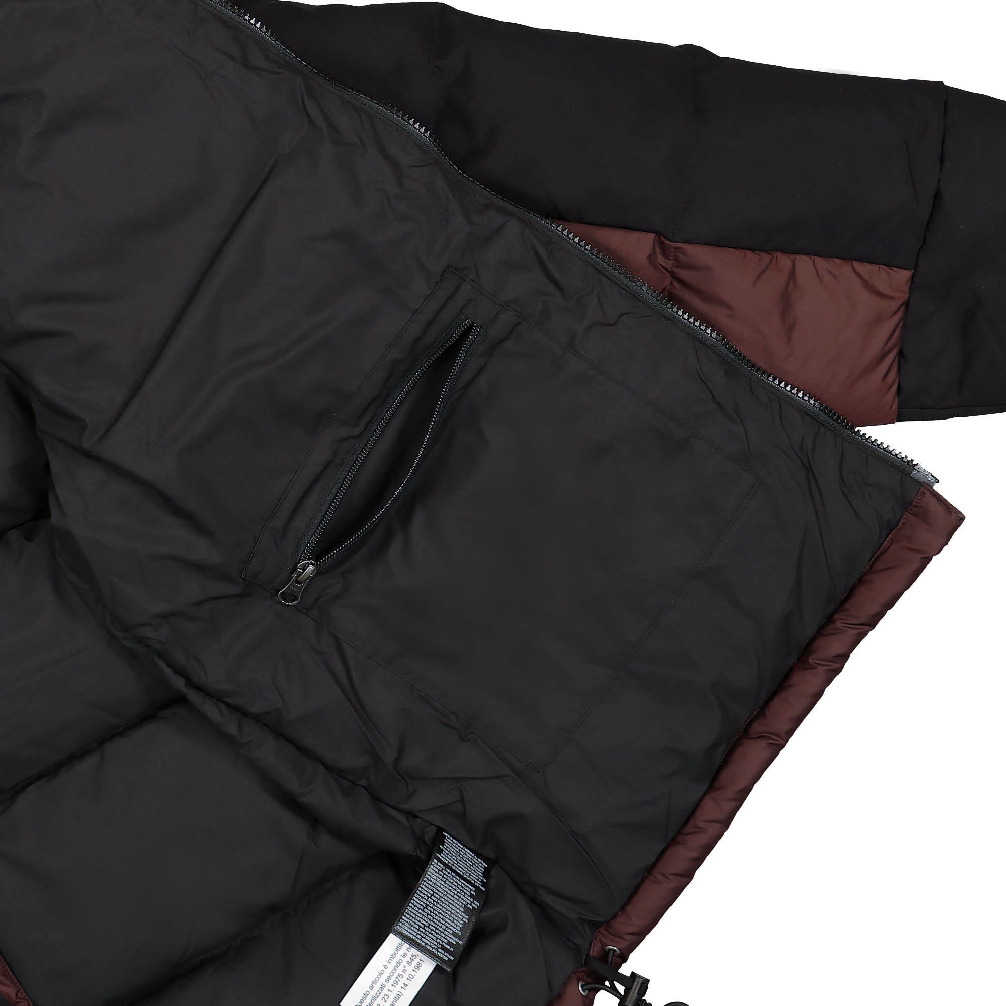 The North Face Himalayan Down Parka Coal Brown / TNF Black Puffer Jackets Detail view 1 | Overkill