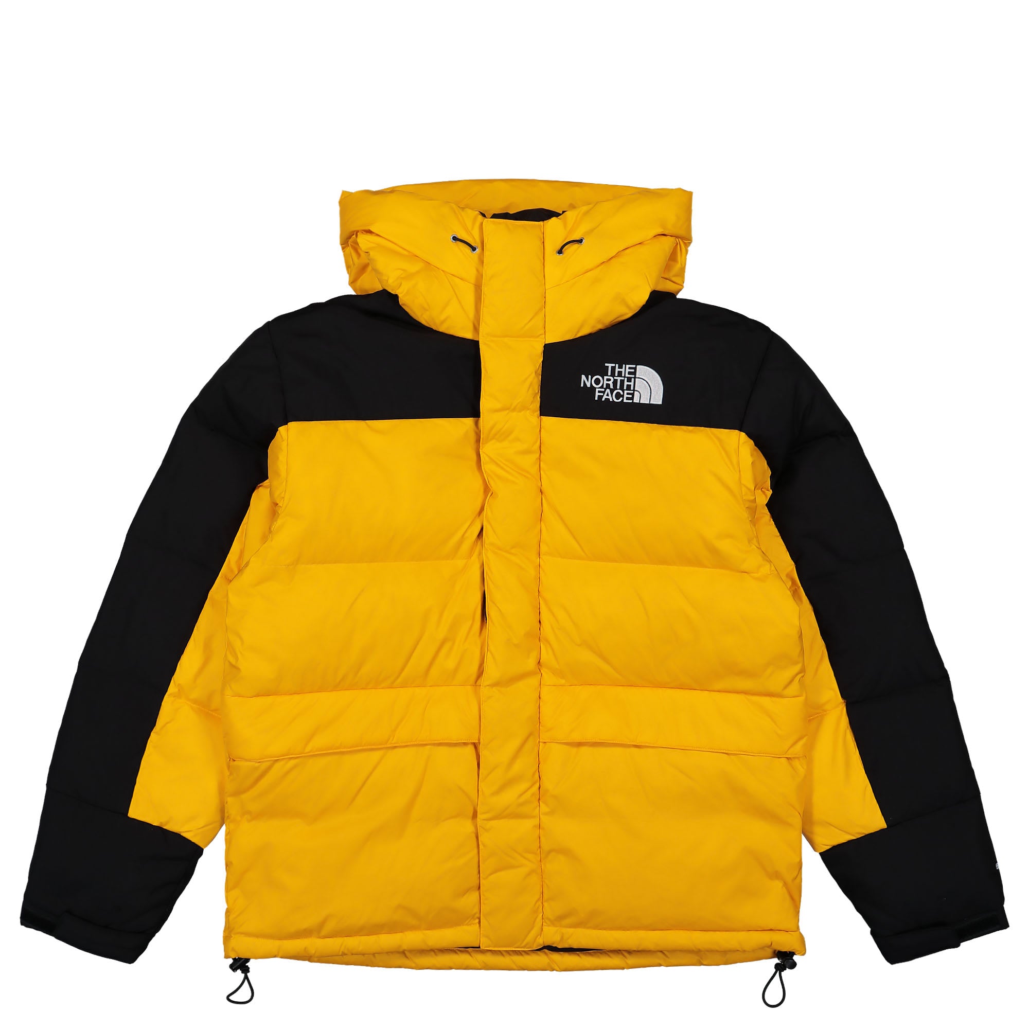 The North Face Himalayan Down Parka Summit Gold / TNF Black Puffer Jackets NF0A4QYXZU3 | Overkill
