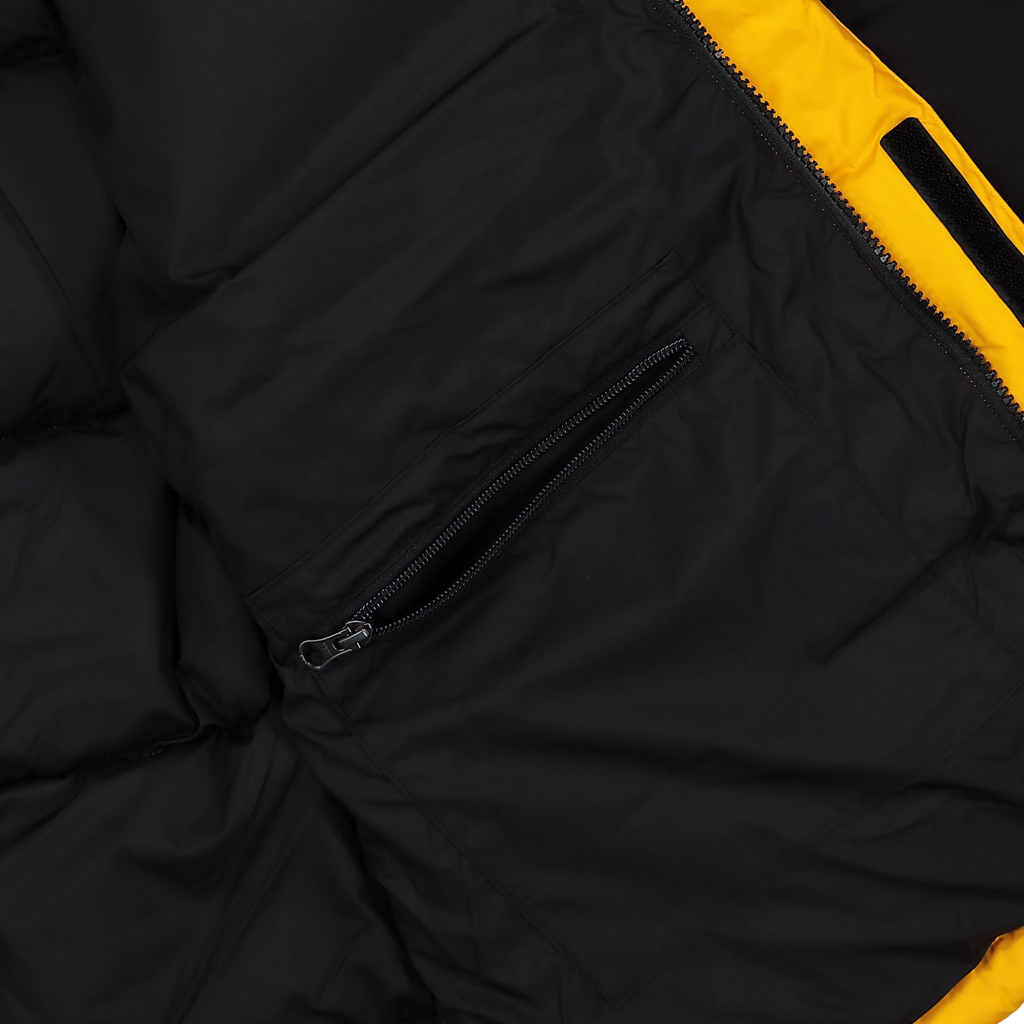 The North Face Himalayan Down Parka Summit Gold / TNF Black Puffer Jackets Detail view 1 | Overkill