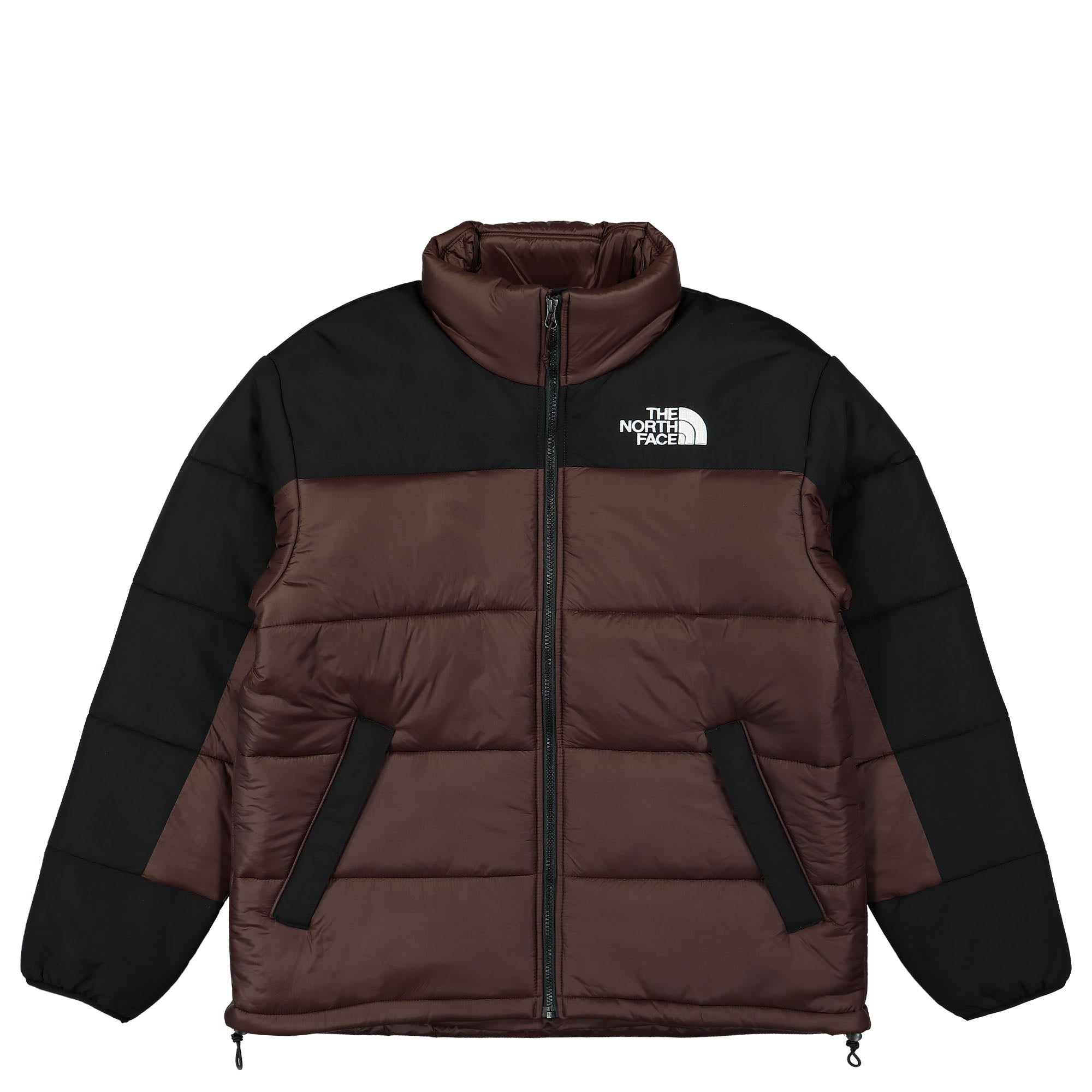 The North Face Himalayan Insulated Jacket Coal Brown - TNF Black Puffer Jackets NF0A4QYZLOS | Overkill