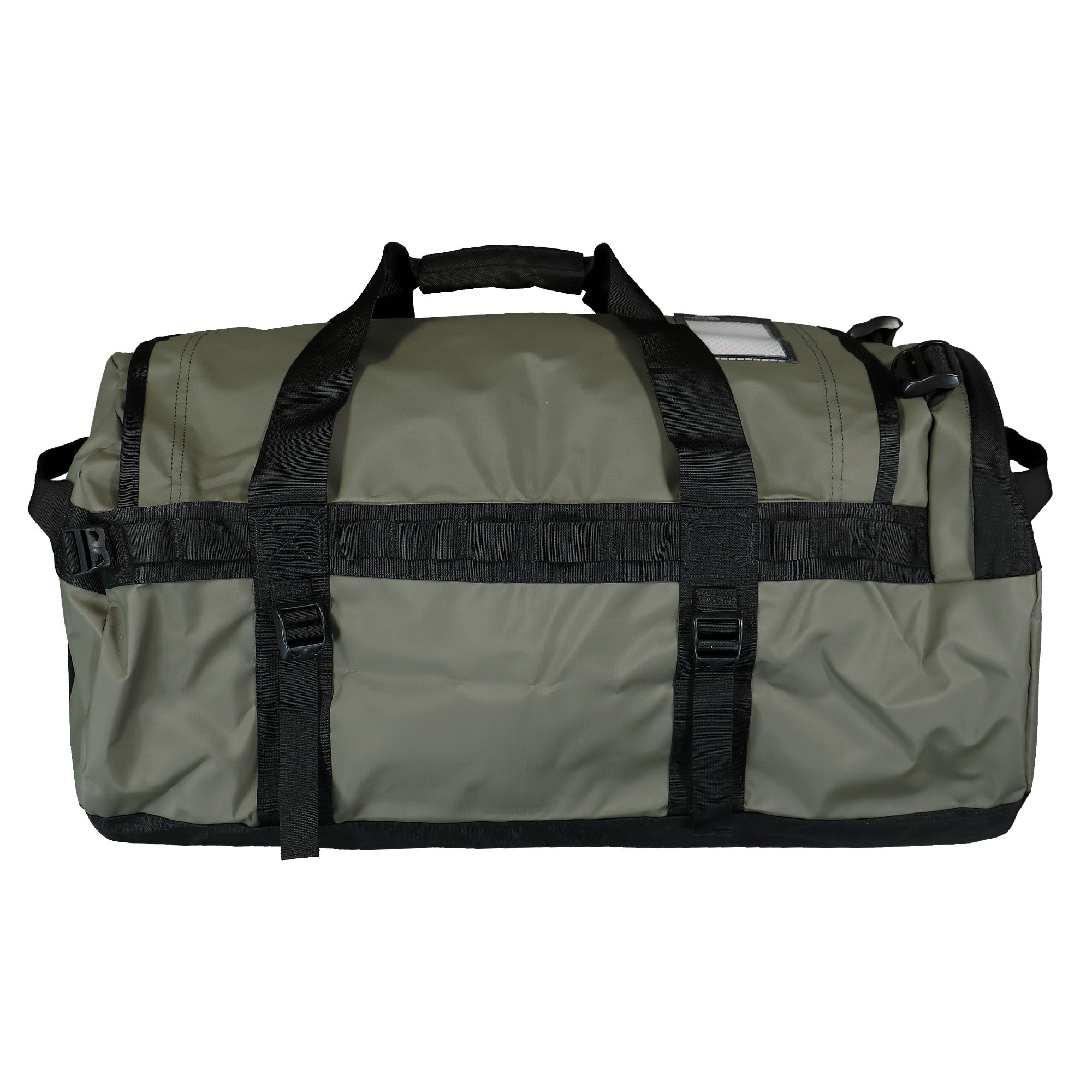 The North Face Base Camp Duffel Bag - M New Taupe Green / TNF Black Duffle Bags Material | Overkill