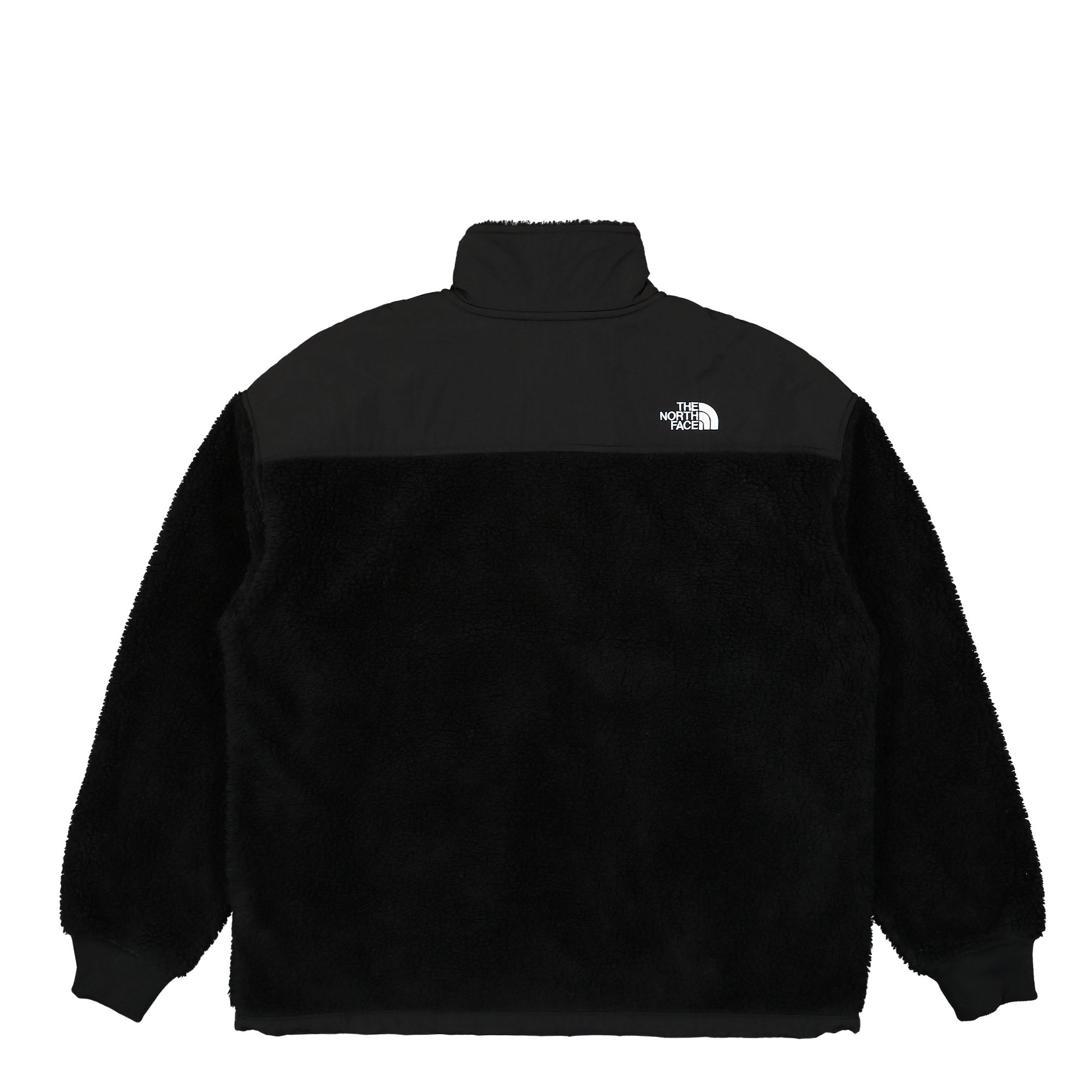The North Face Platte High Pile Fleece 1/4 Zip TNF Black Sweatshirts Material | Overkill