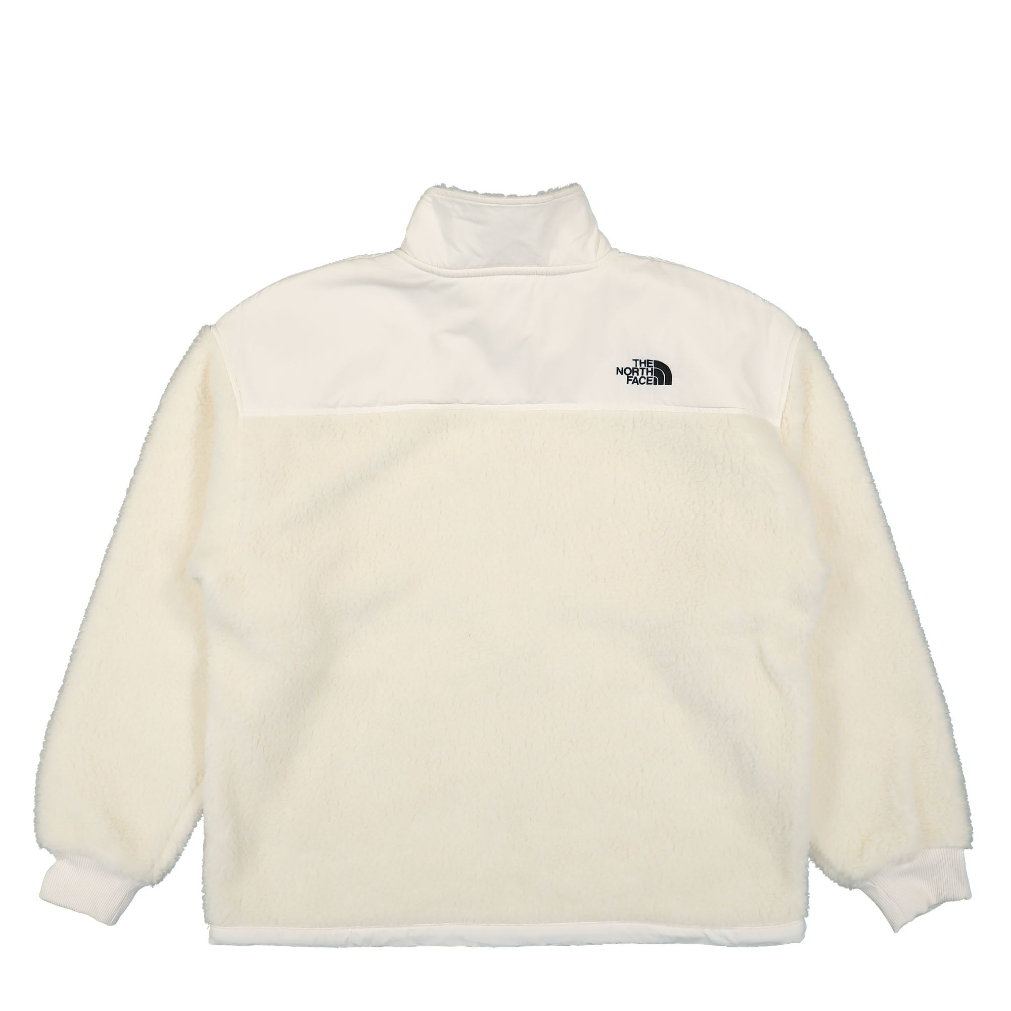 The North Face Platte High Pile Fleece 1/4 Zip Gardenia White Sweatshirts Material | Overkill