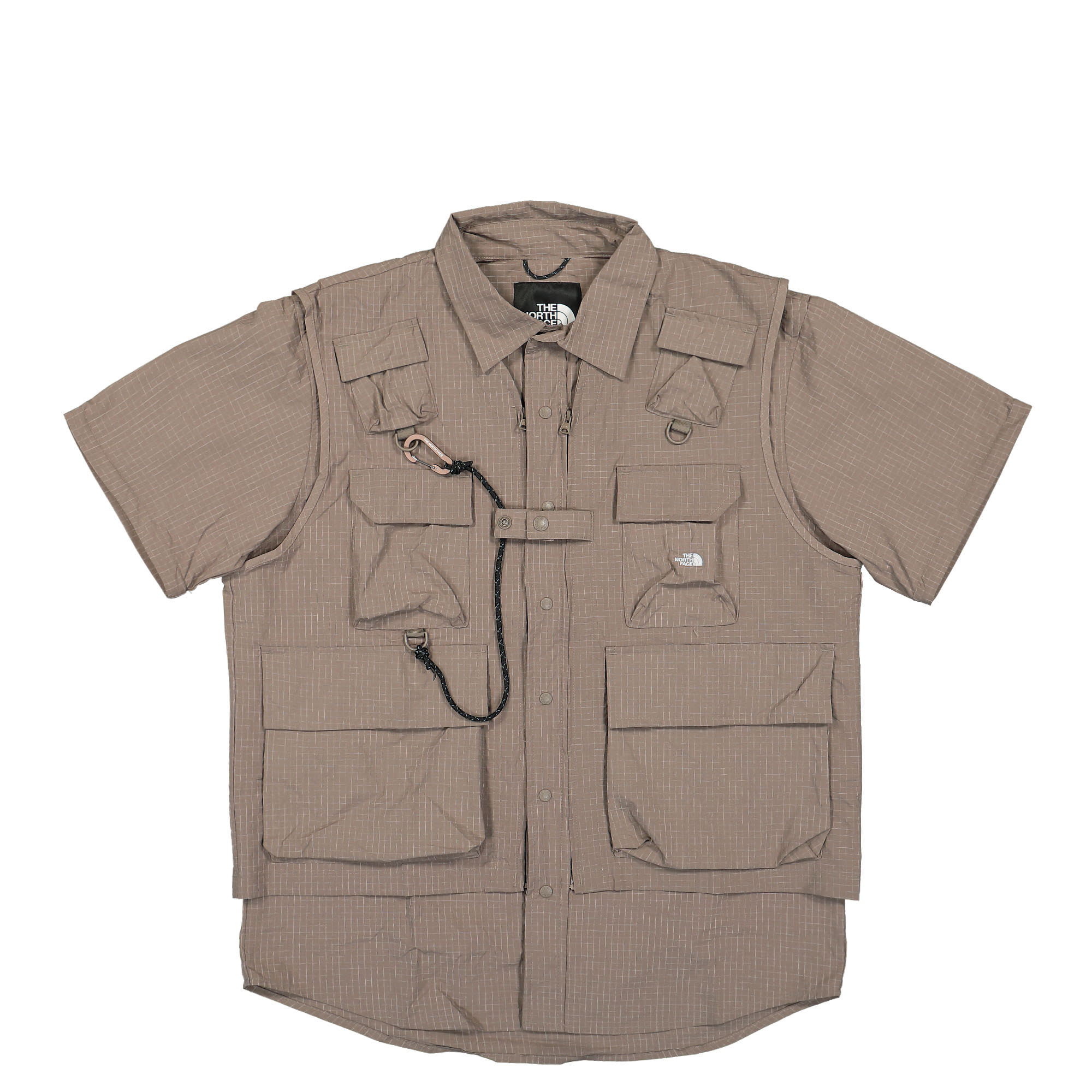 The North Face 2 In 1 Shirt - AP Falcon Brown Shirts Detail view 4 | Overkill