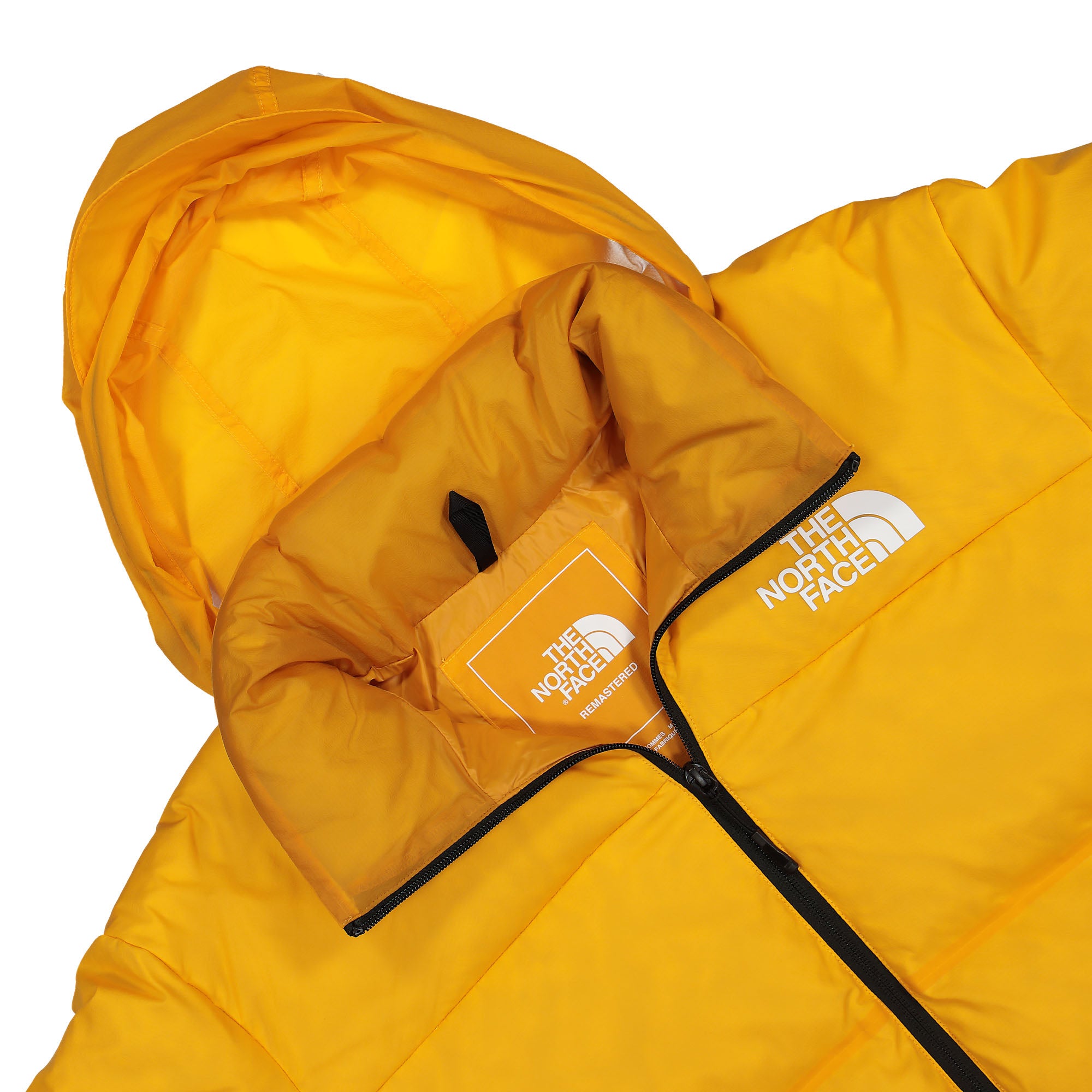 The North Face Rmst Nuptse Jacket Summit Gold Puffer Jackets Close-up | Overkill