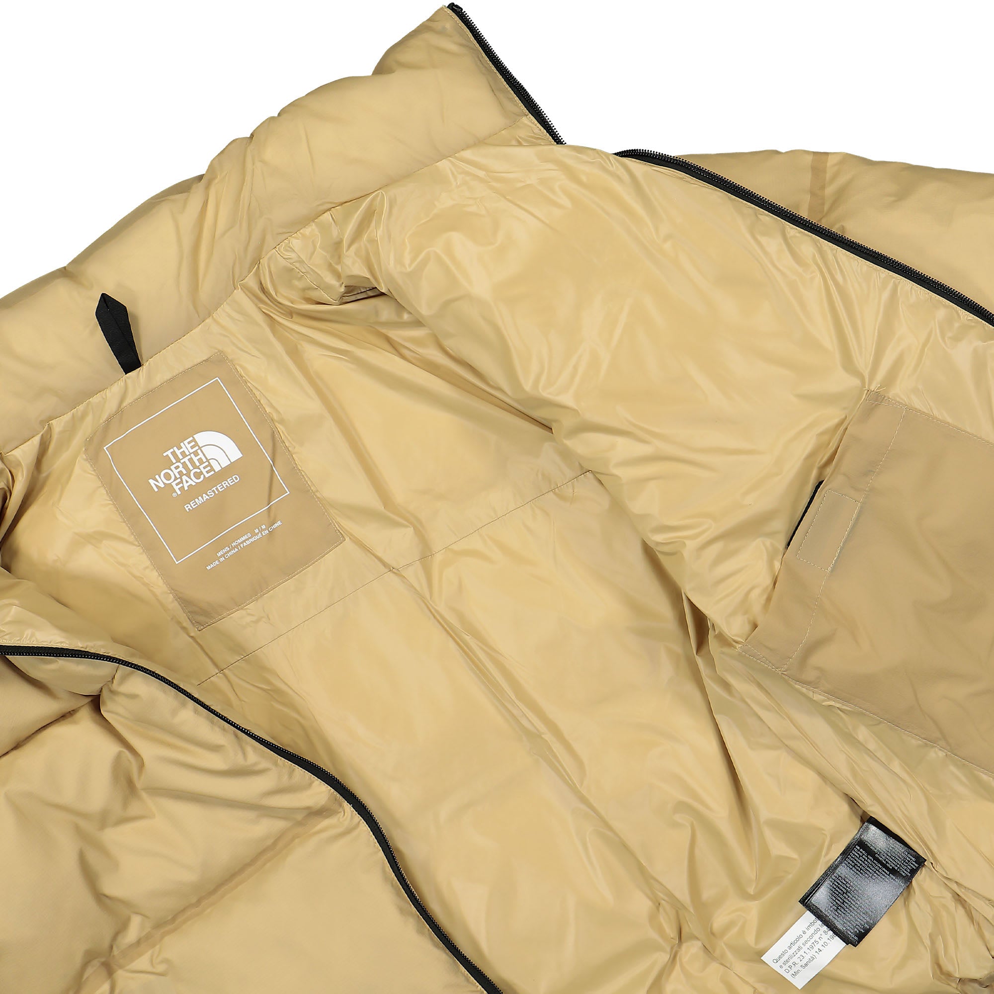 The North Face M Rmst Nuptse Jacket Khaki Stone Puffer Jackets Detail view 1 | Overkill