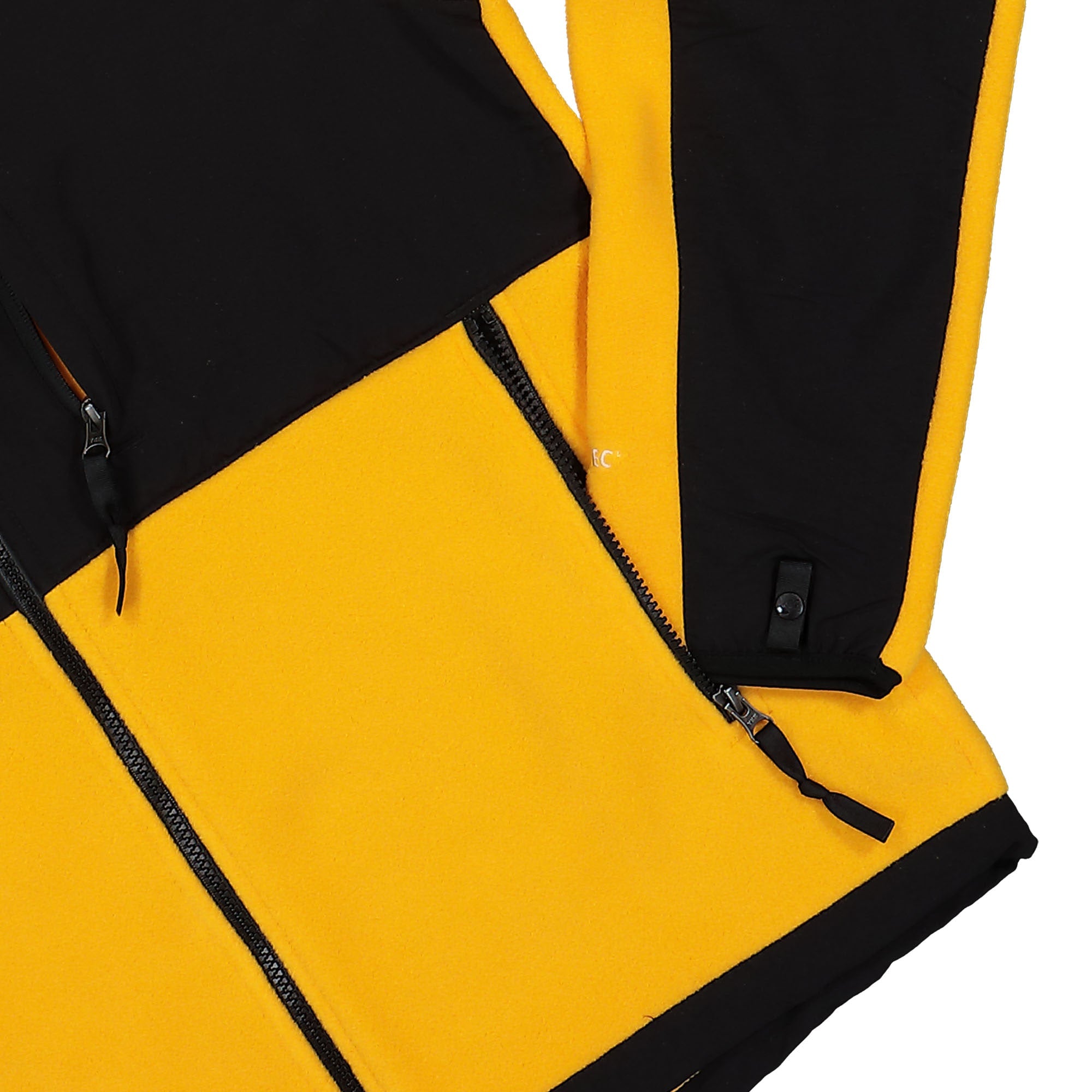 The North Face Denali Jacket Summit Gold / TNF Black Fleece Jackets Close-up | Overkill