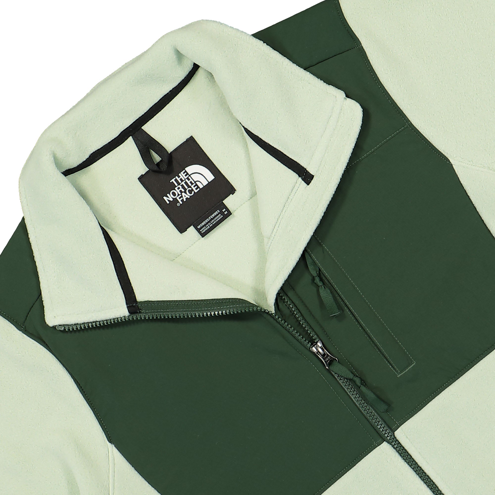 The North Face W Denali Jacket Misty Sage / Pine Needle Jackets Close-up | Overkill