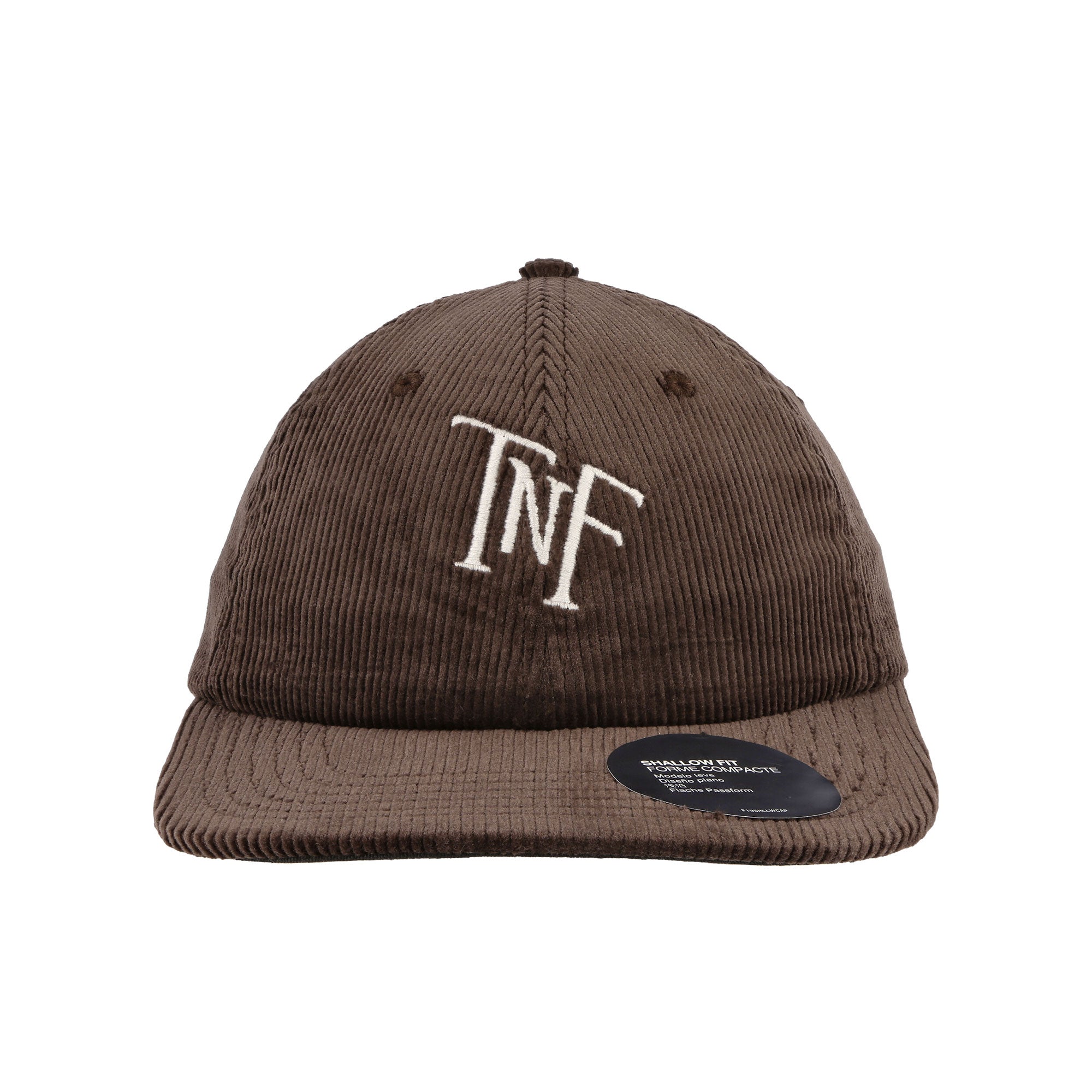 The North Face Corduroy Hat Coal Brown - Almond Butte Caps Detailfoto | Overkill