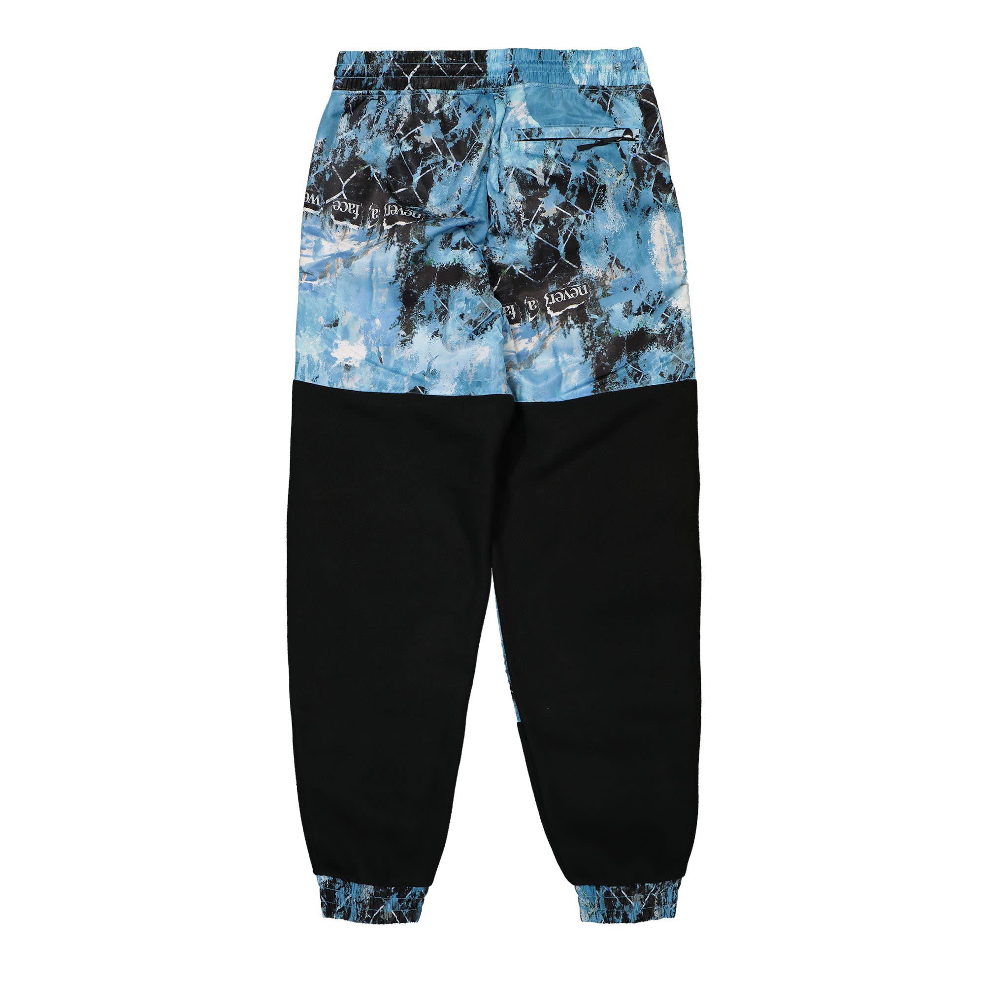 The North Face M Printed Denali Pant Black / Blue Sweat & Track Pants Material | Overkill