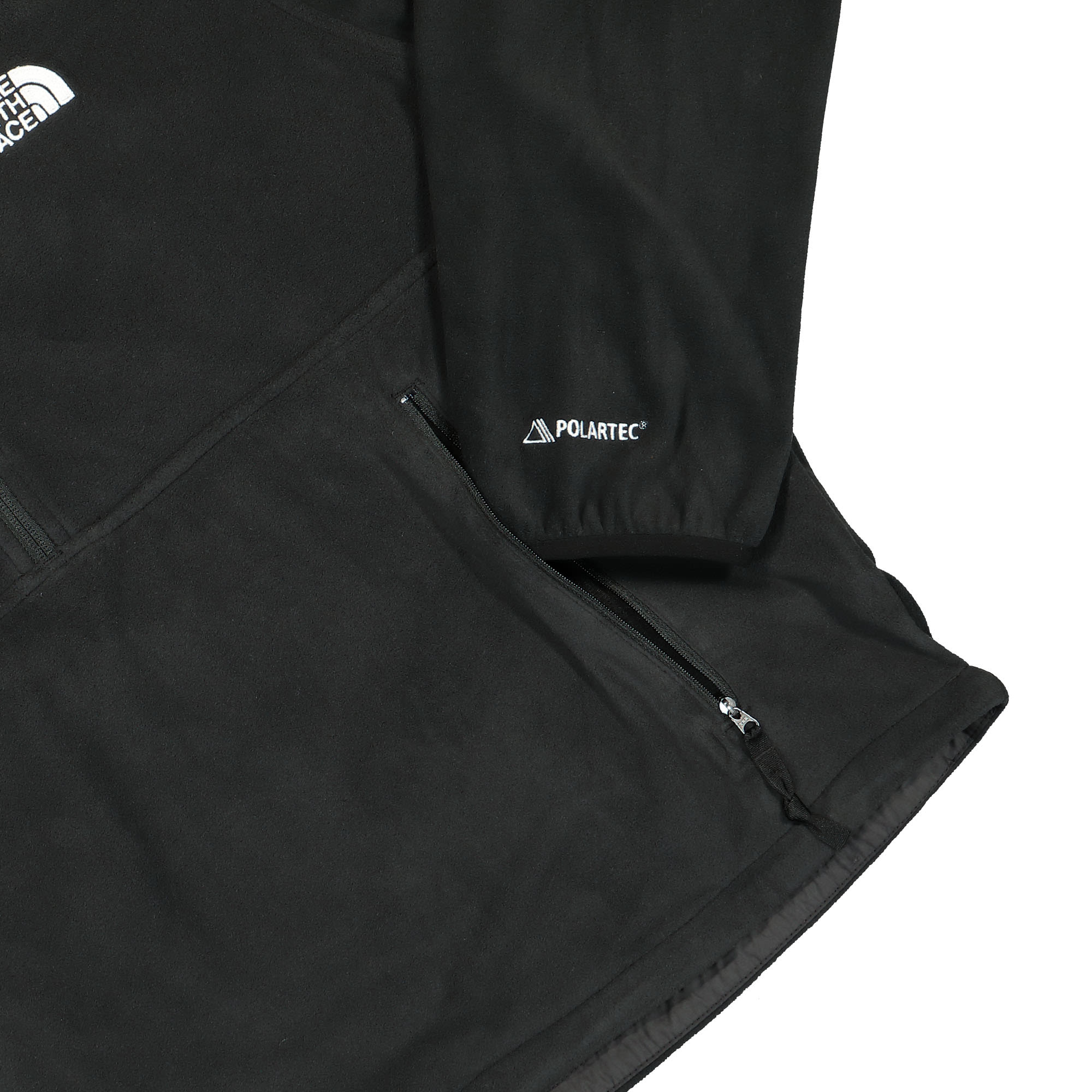 The North Face TNF Polartec 100 Half-Zip Fleece Sweater TNF Black Sweatshirts Detailfoto | Overkill