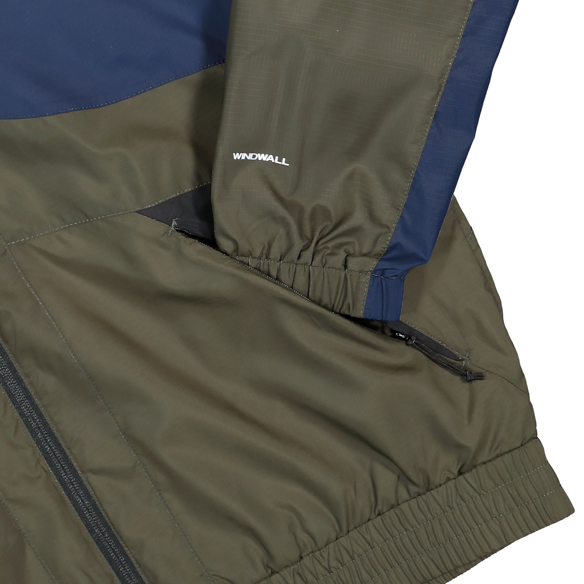 The North Face TNF X Jacket New Taupe Green-Summit Navy-TNF Black Track Jackets Detailfoto | Overkill