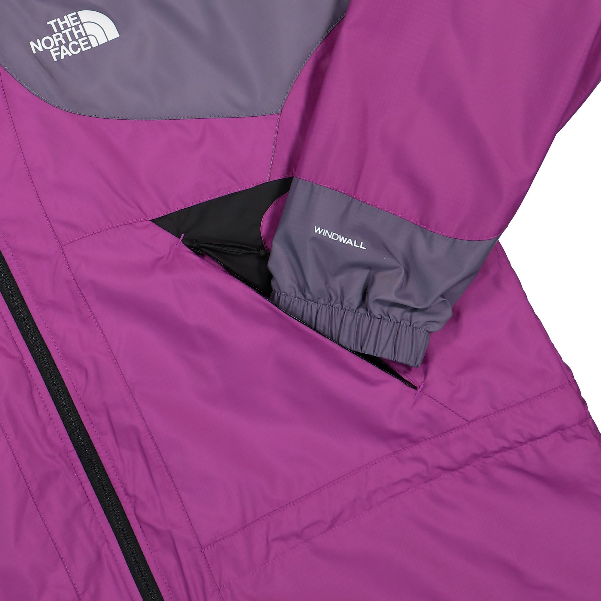 The North Face W TNF X Jacket Lunar Slate-Purple Cactus Flower Jackets Detailfoto | Overkill