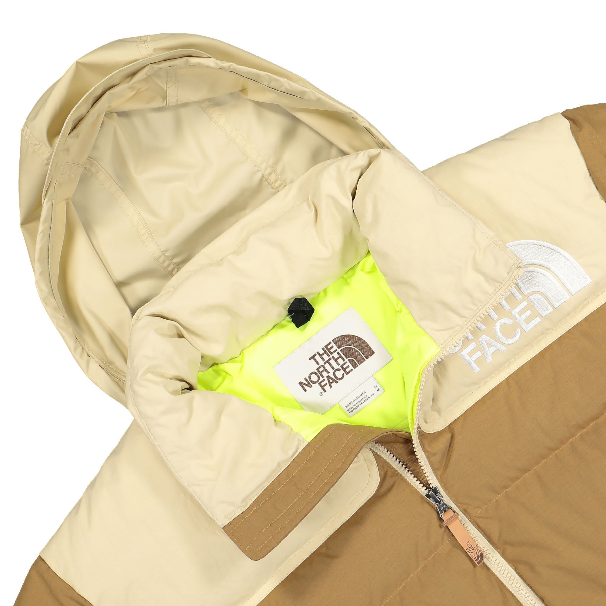 The North Face M 92 LFHT Nuptse Jacket Utility Brown-Grave Puffer Jackets Close-up | Overkill