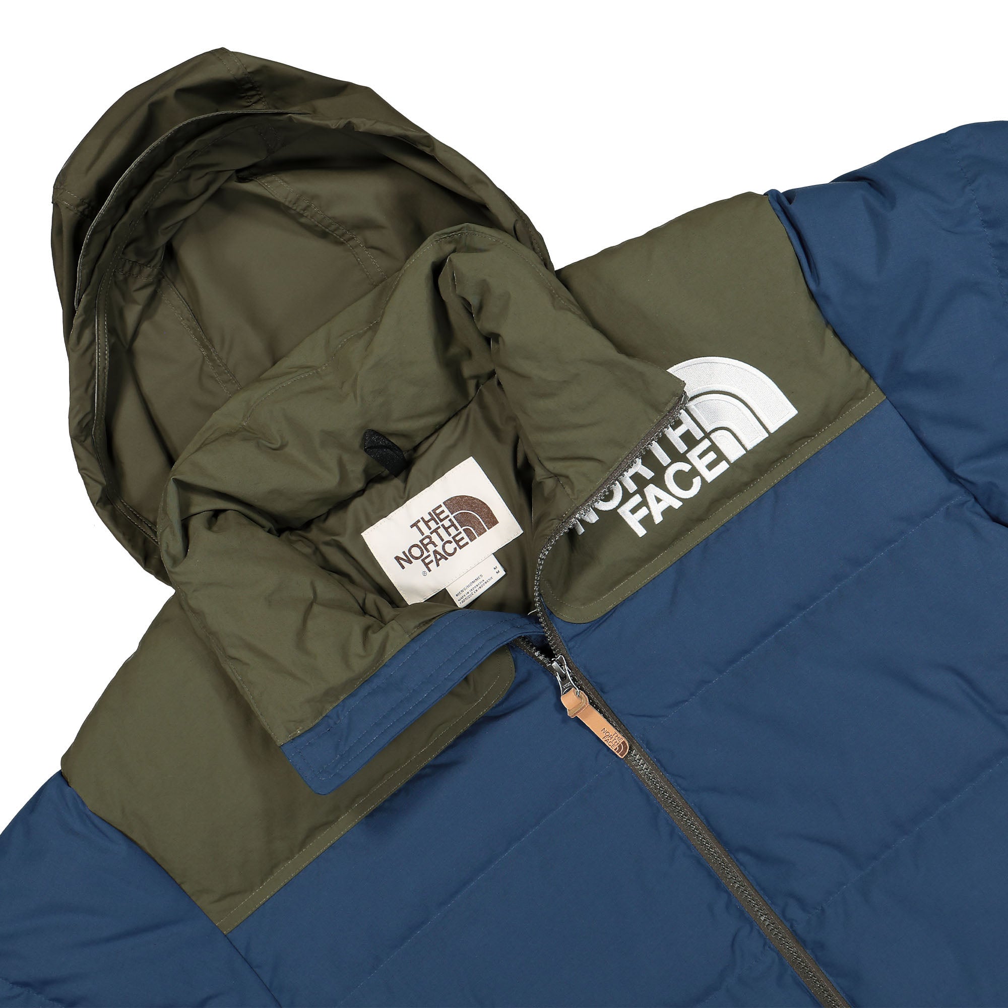 The North Face M 92 LFHT Nuptse Jacket Blue / Green Puffer Jackets Close-up | Overkill