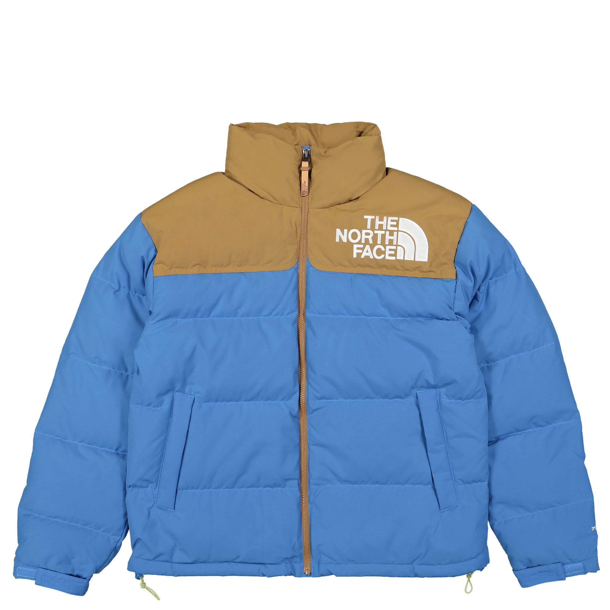 The North Face M 92 LFHT Nuptse Jacket Super Sonic Blue / Utility Brown Puffer Jackets NF0A7ZYPTV8 | Overkill