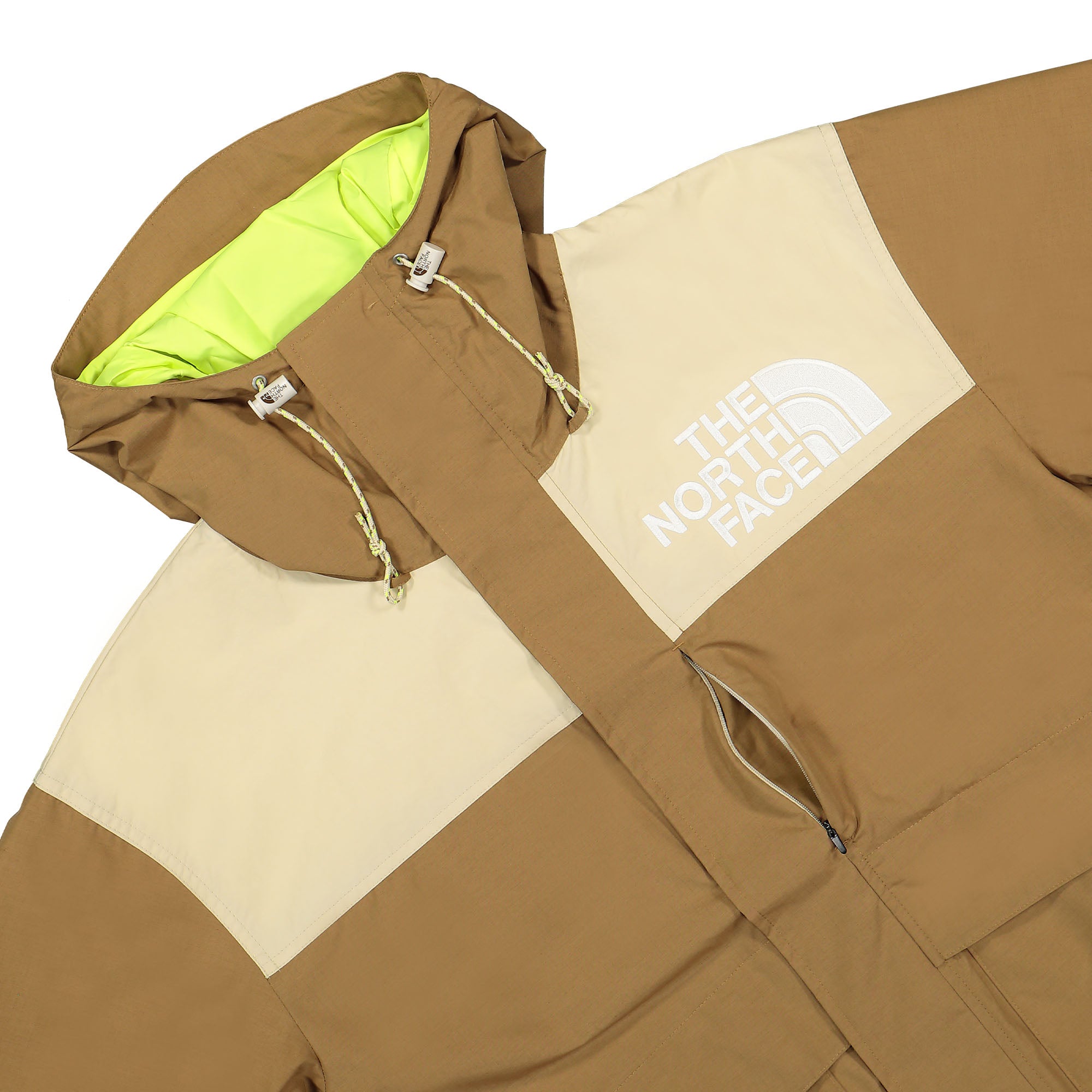The North Face M 86 Low-Fi Hi-Tek Mountain Jacket Untility Brown / Gravel Jackets Detail view 1 | Overkill