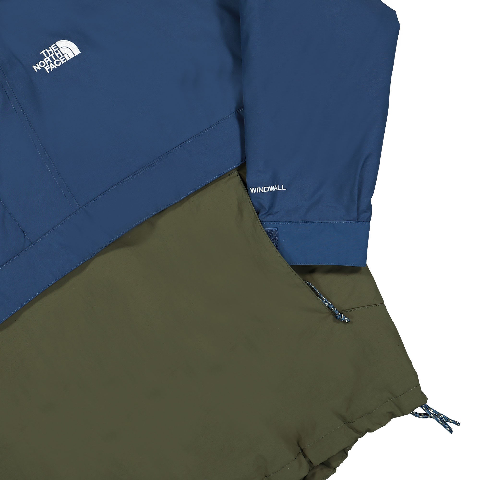 The North Face M 78 LOW-FI HI-TEK Windjammer Jacket Blue / Green Jackets Detailfoto | Overkill