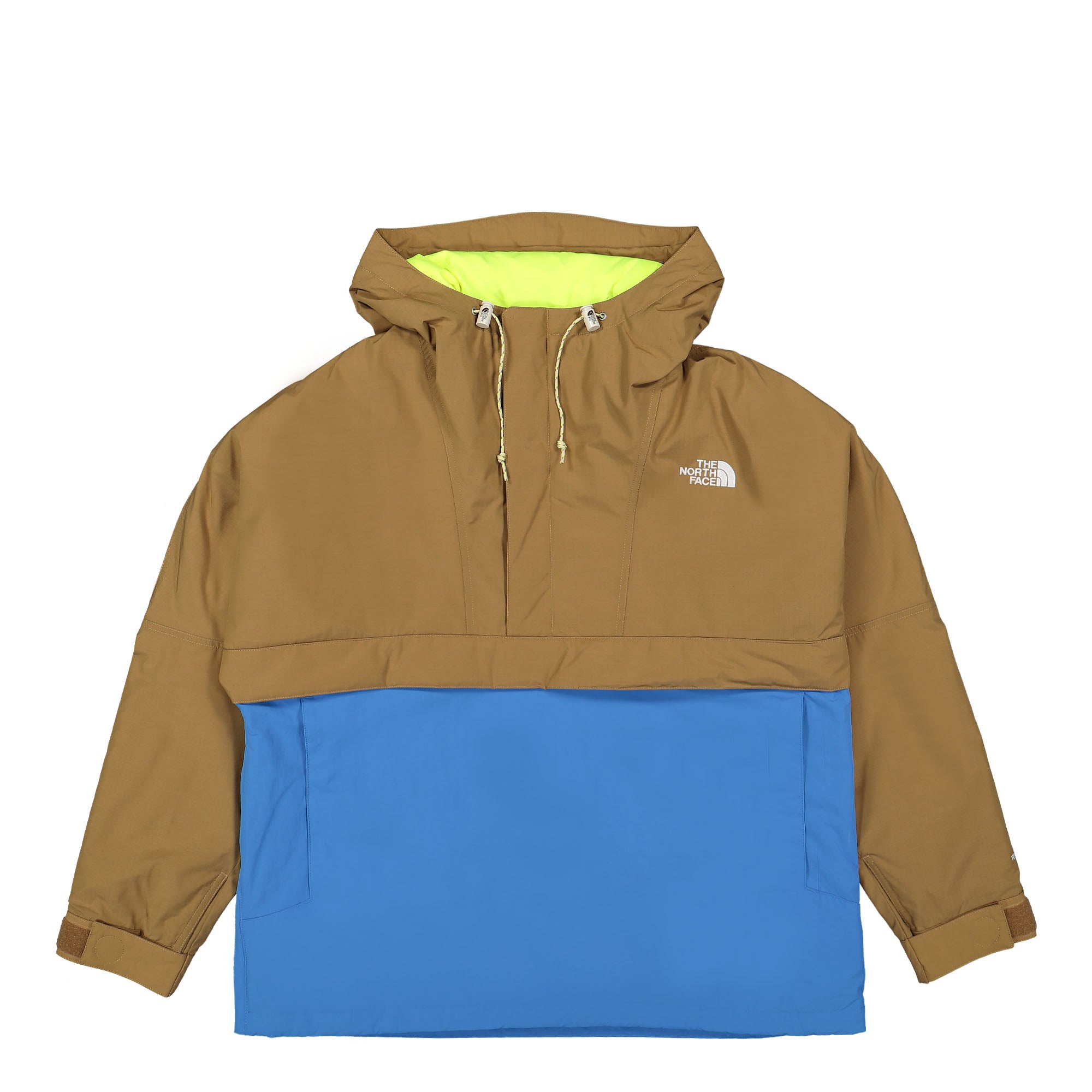 The North Face M 78 Low-Fi Hi-Tek Windjammer Jacket Utility Brown - Super Sonic Blue Jackets NF0A7ZYRWK5 | Overkill
