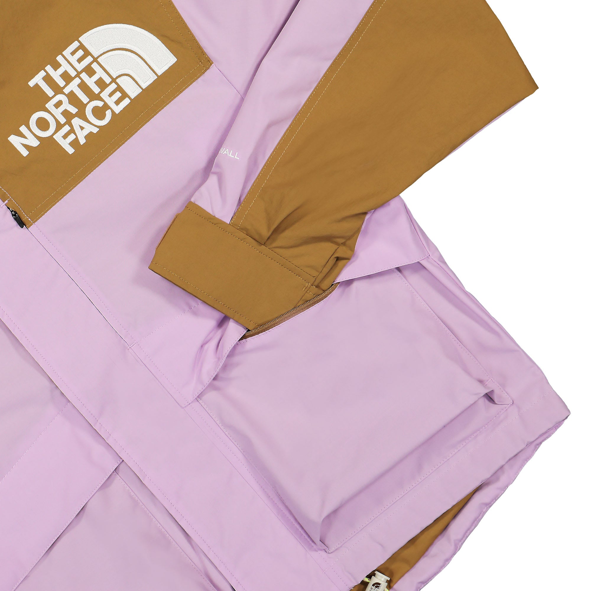 The North Face W 86 Low-Fi Hi-Tek Mountain Short Jacket Lupine / Utility Brown Jackets Detailfoto | Overkill