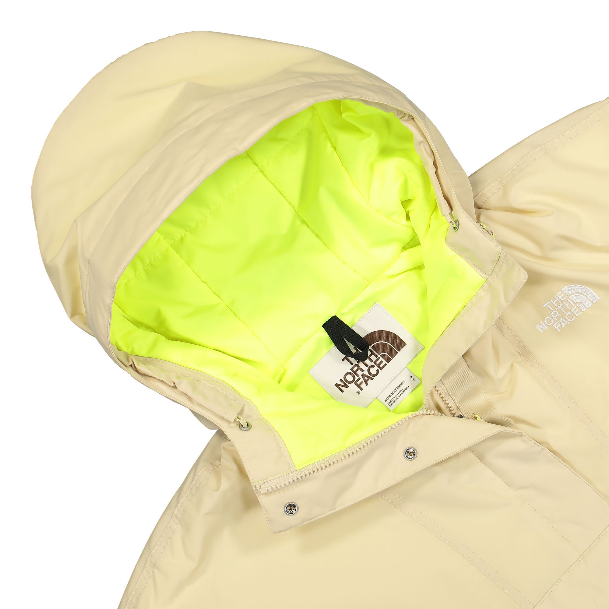 The North Face W 78 Low-Fi Hi-Tek Windjacket Untility Brown Jackets Close-up | Overkill