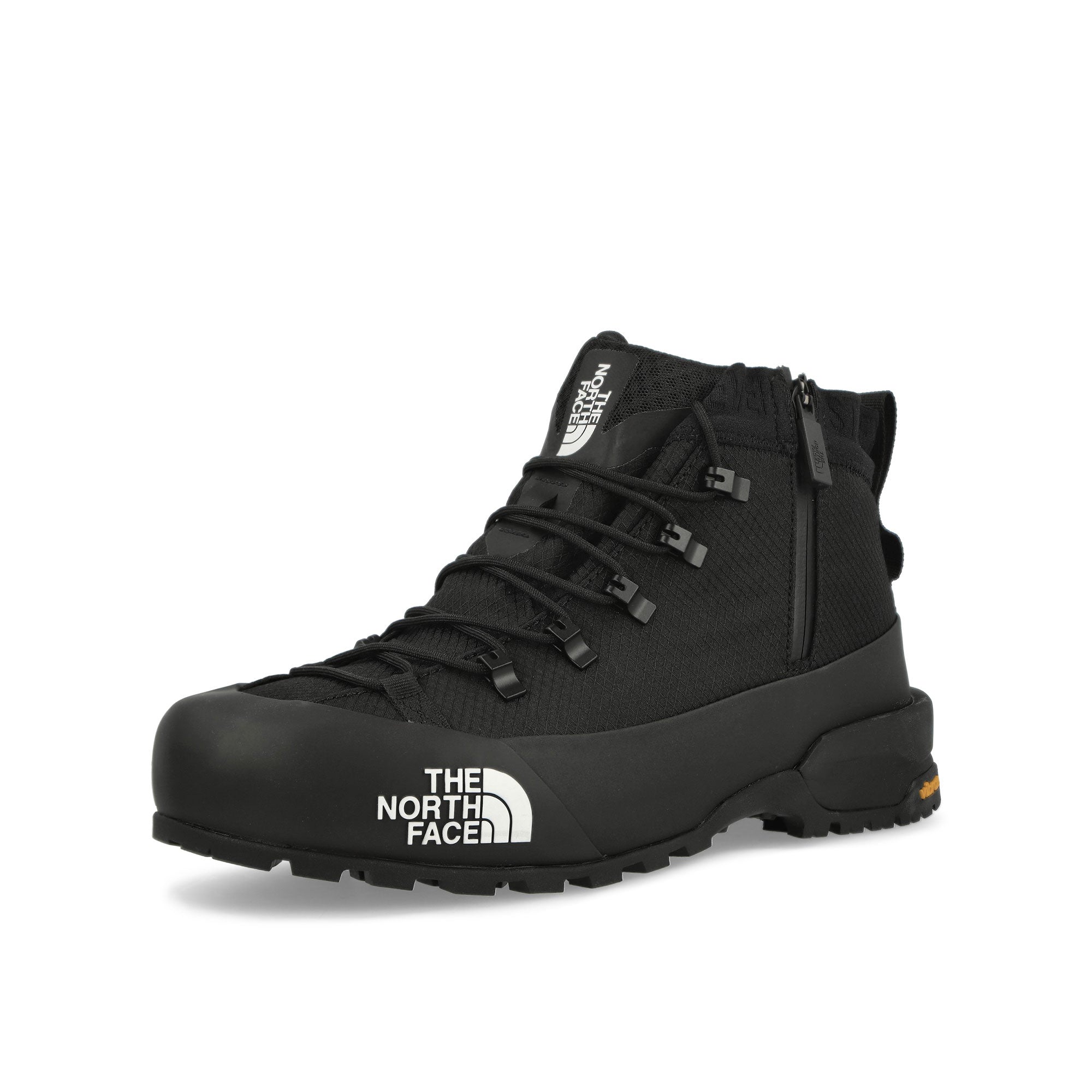 The North Face Glenclyffe Zip Black Sneakers Close Up | Overkill