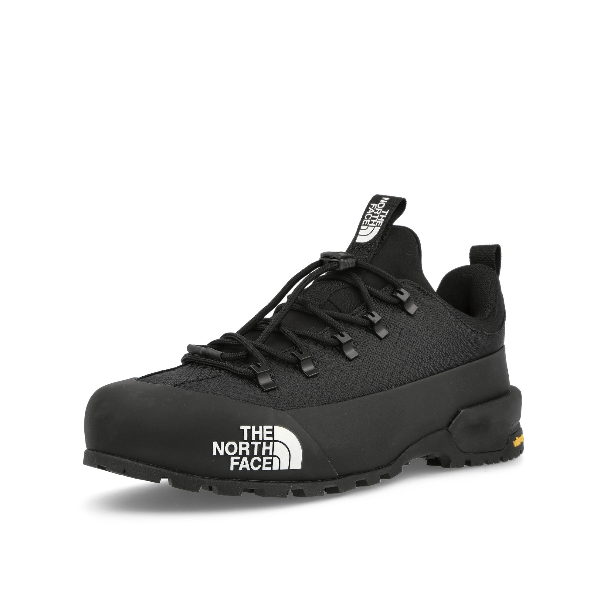The North Face Glenclyffe Low TNF Black / TNF Black Low Top Sneakers Close Up | Overkill