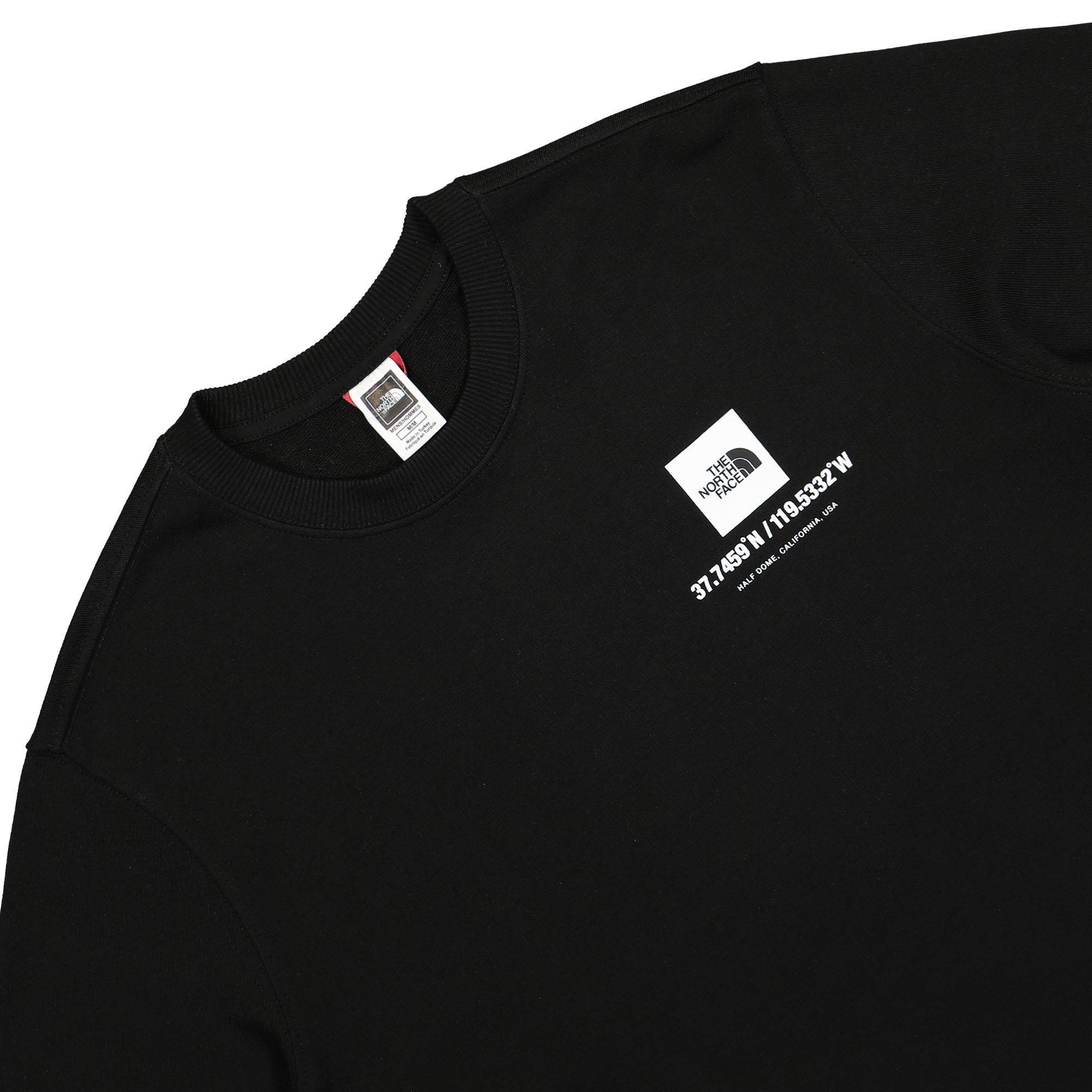The North Face M Coordinates Crew Sweater Black Sweatshirts Material | Overkill
