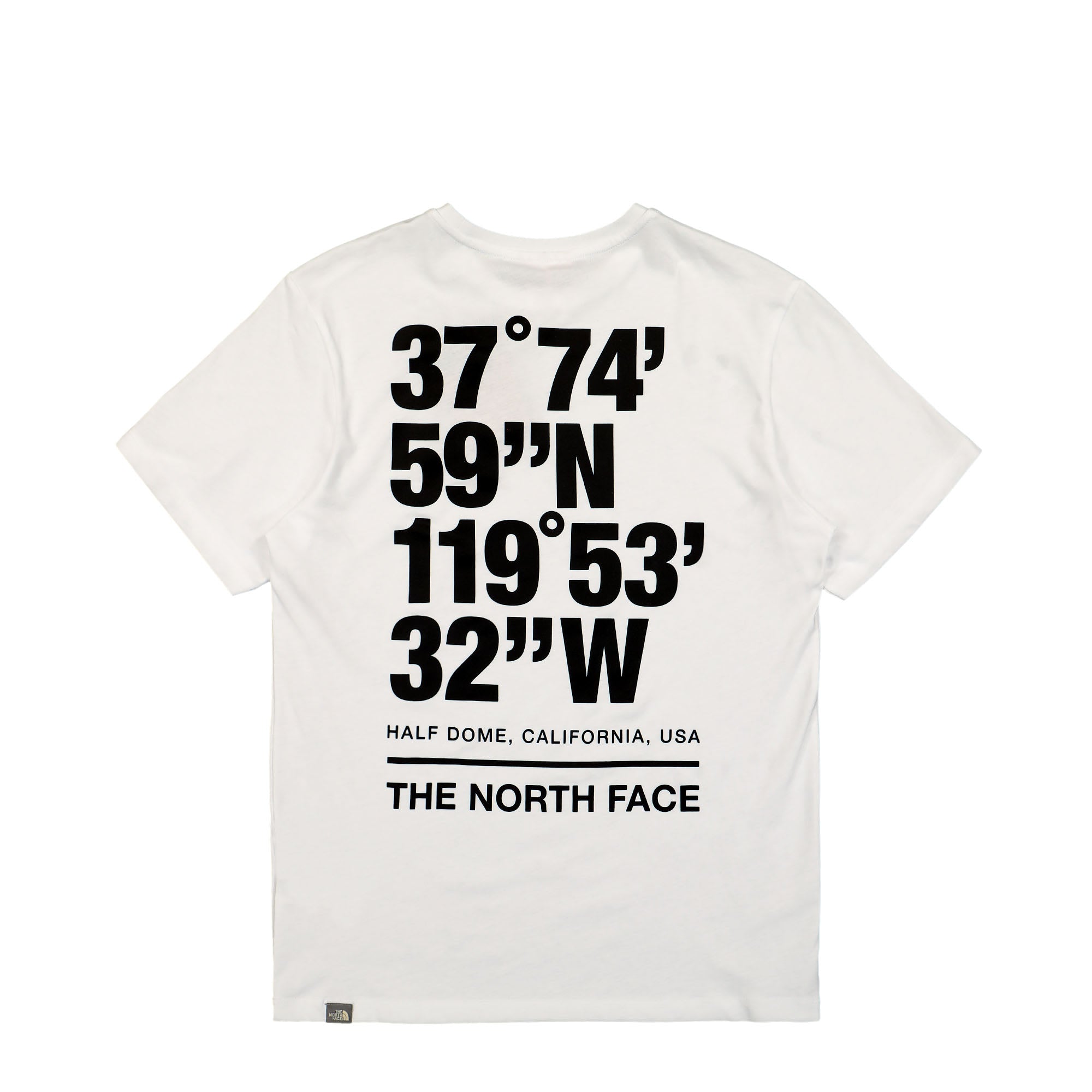 The North Face M Coordinates S/S Tee White T-Shirts Close-up | Overkill