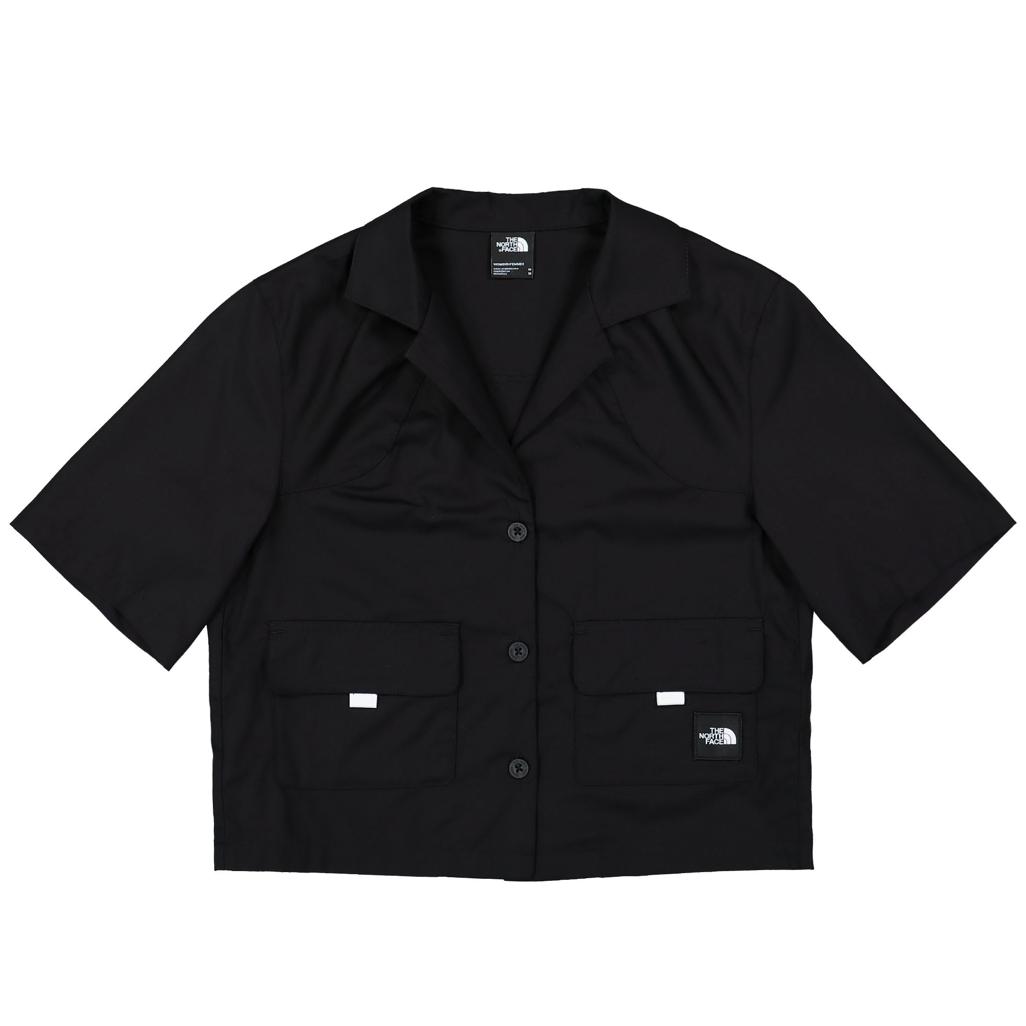 The North Face W Boxy S/S Shirt TNF Black Shirts NF0A827SJK3 | Overkill