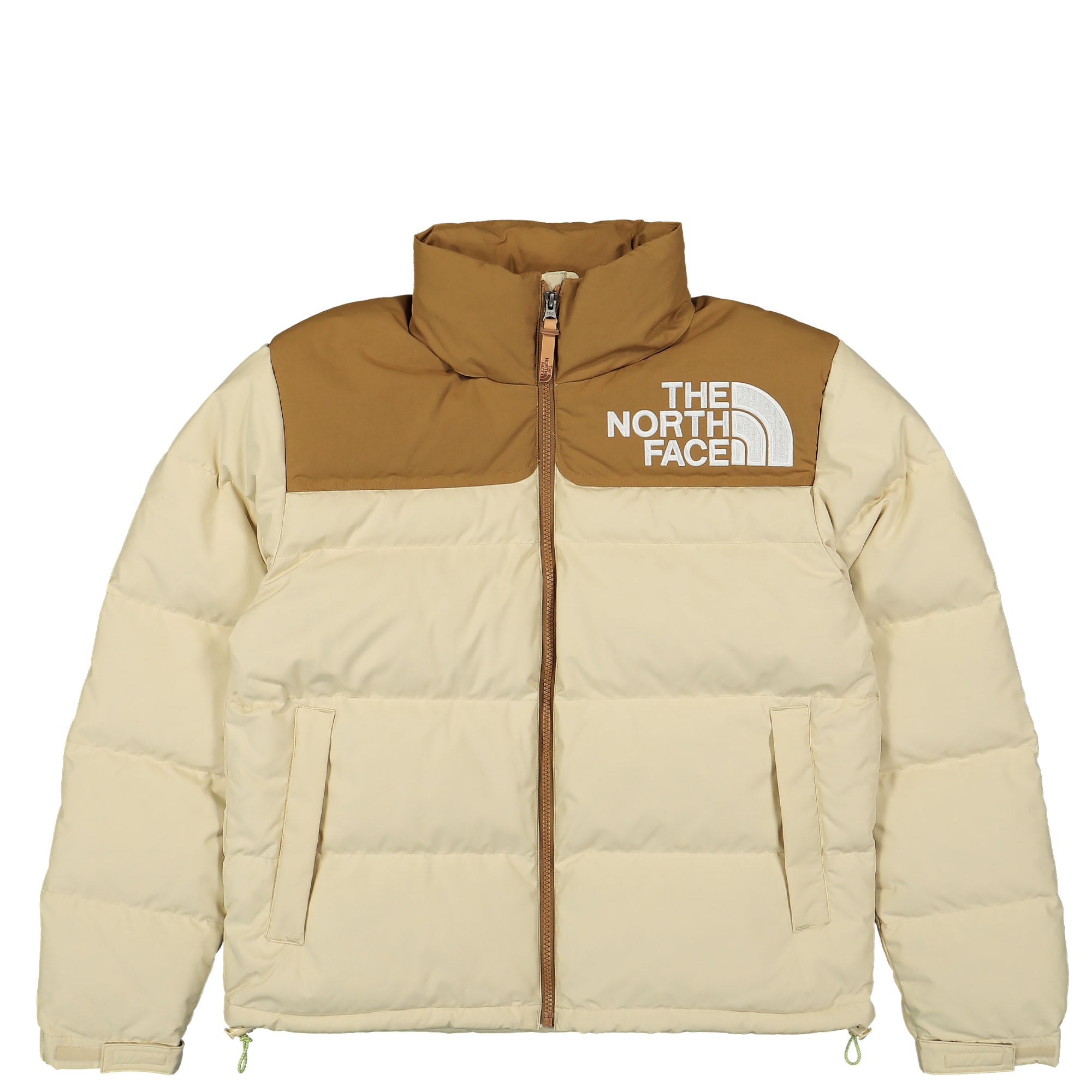 The North Face W 92 Low-Fi Hi-Tek Nuptse Jacket Gravel - Utility Brown Jackets NF0A82ROQK1 | Overkill