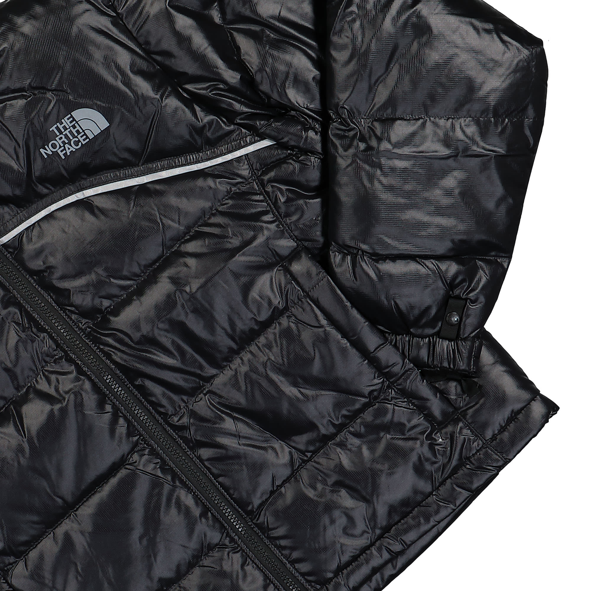 The North Face W 2000 Retro Nuptse Jacket TNF Black Puffer Jackets Detailfoto | Overkill