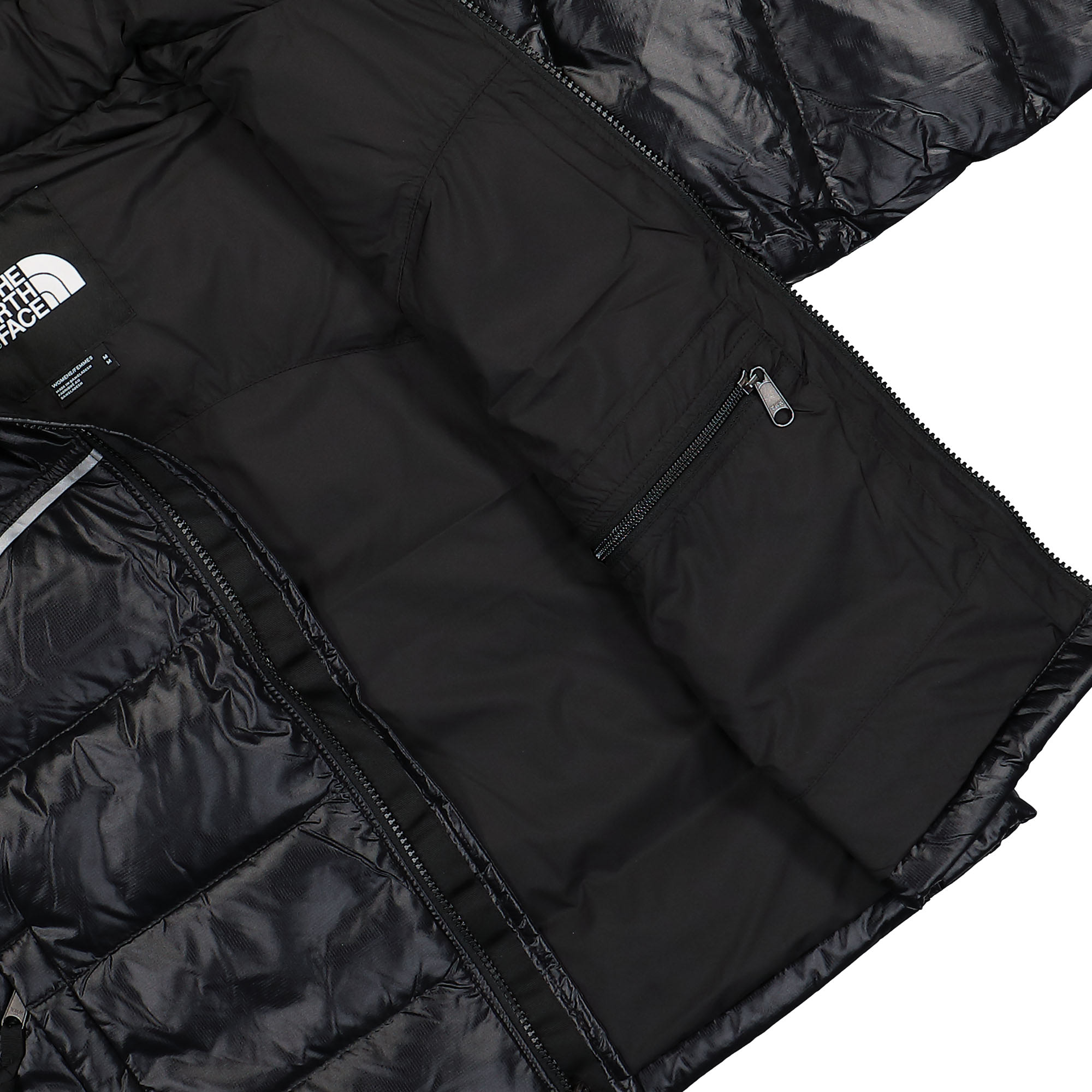 The North Face W 2000 Retro Nuptse Jacket TNF Black Puffer Jackets Detail view 1 | Overkill
