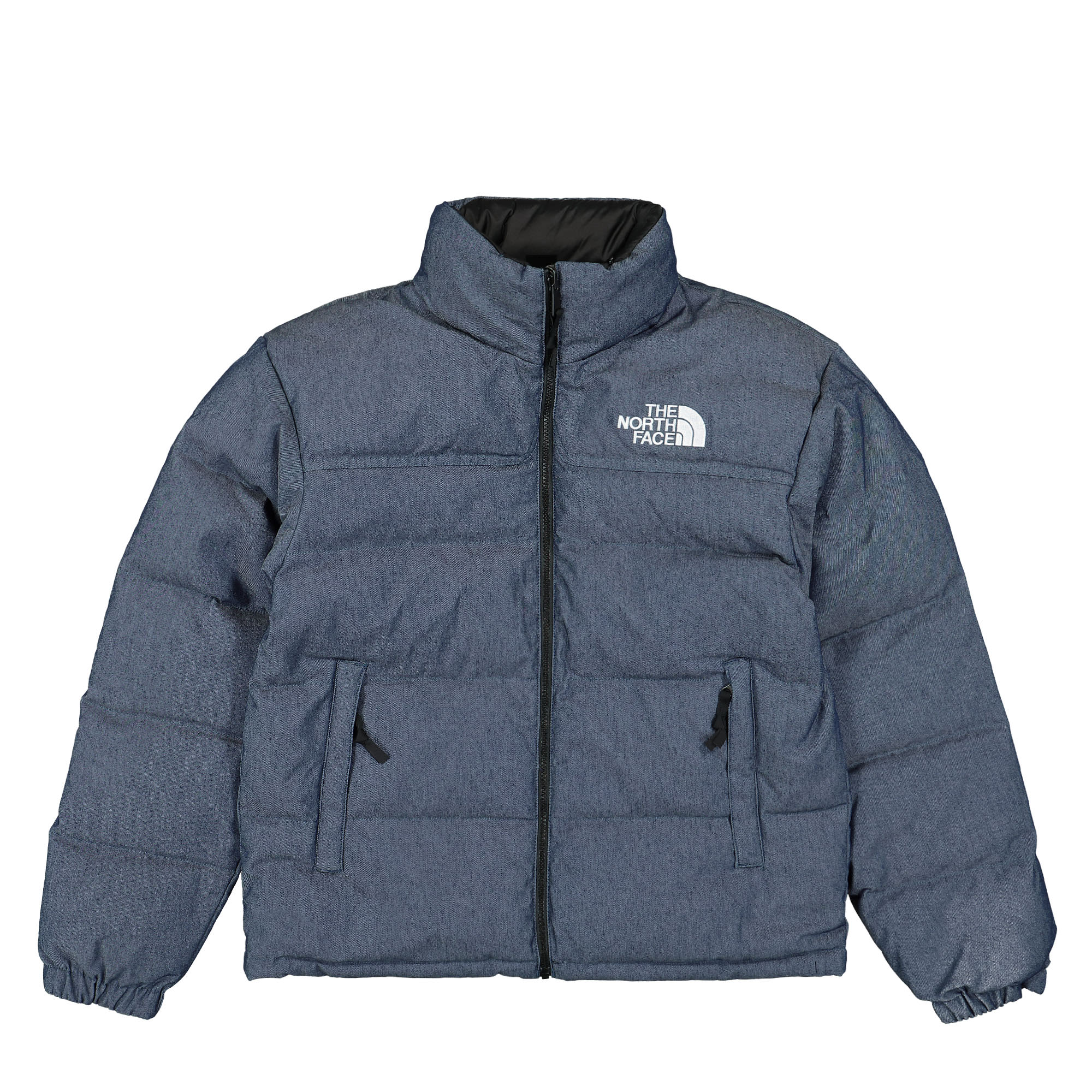 The North Face 1992 Reversible Nuptse Jacket Denim Blue / TNF Black Puffer Jackets NF0A831ILO3 | Overkill