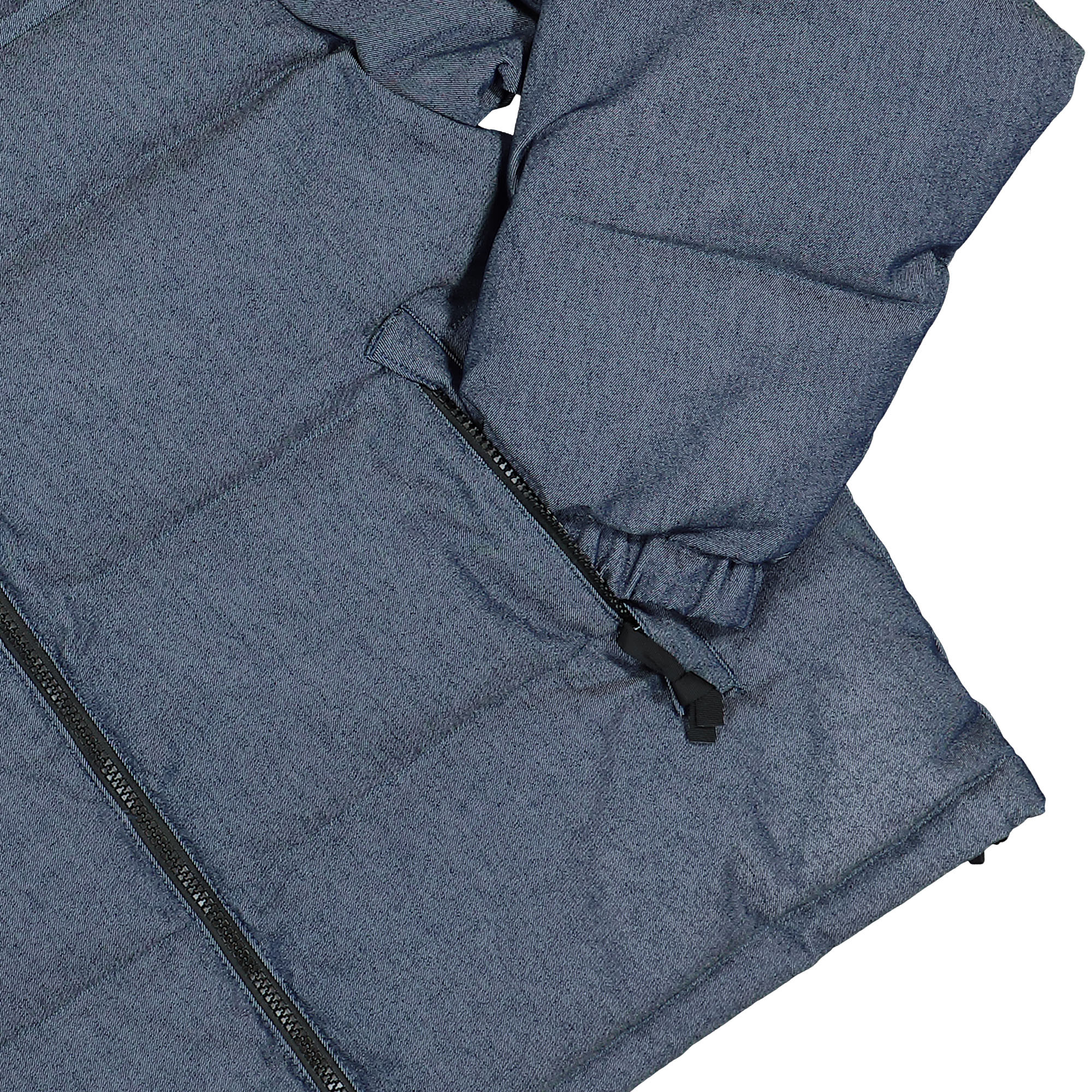 The North Face 1992 Reversible Nuptse Jacket Denim Blue / TNF Black Puffer Jackets Detail view 2 | Overkill