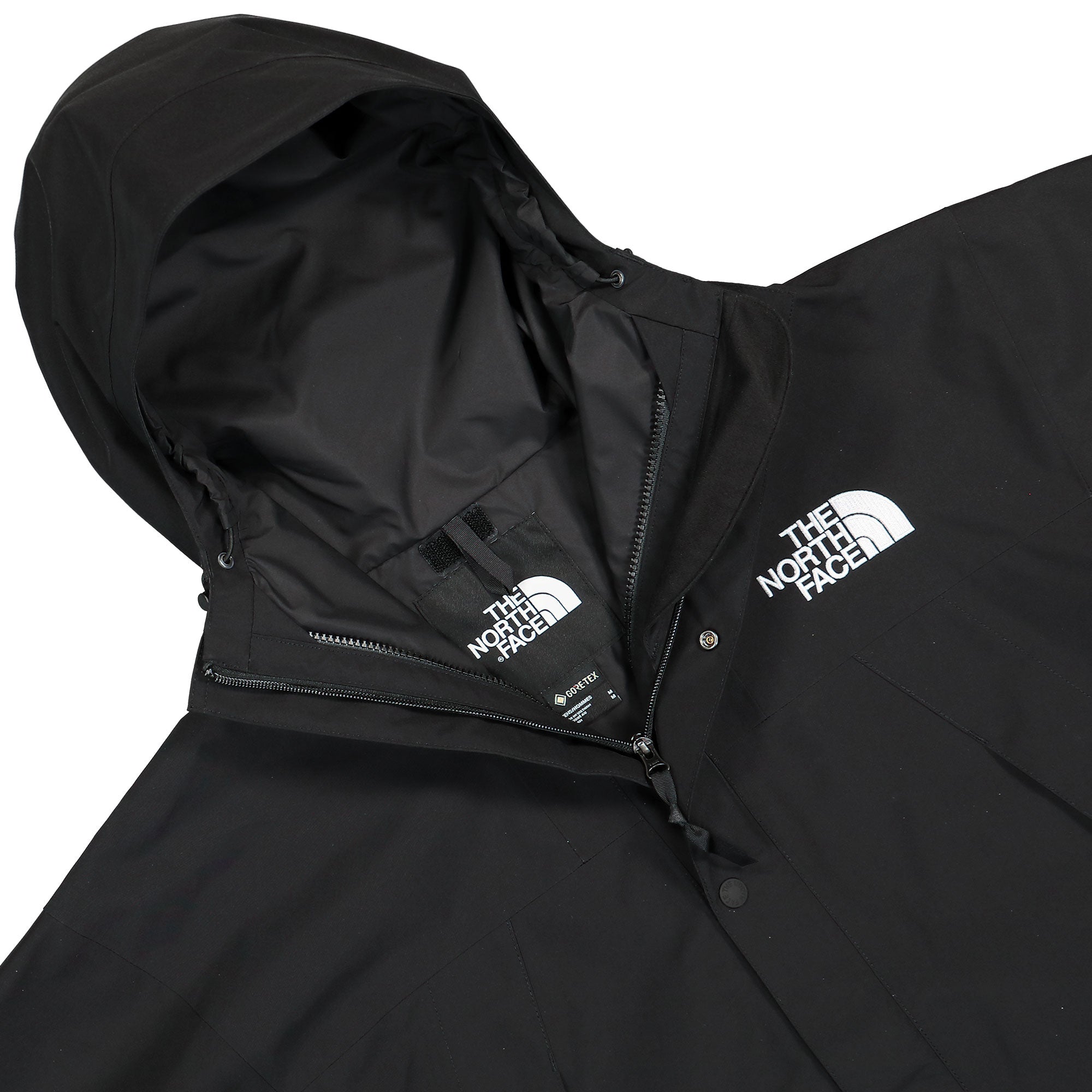 The North Face GTX Mountain Jacket TNF Black Windbreaker Detail view 1 | Overkill