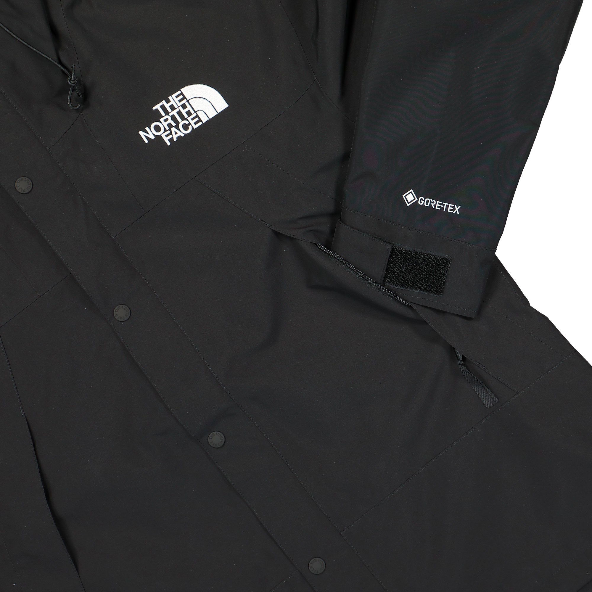 The North Face GTX Mountain Jacket TNF Black Windbreaker Detail view 2 | Overkill